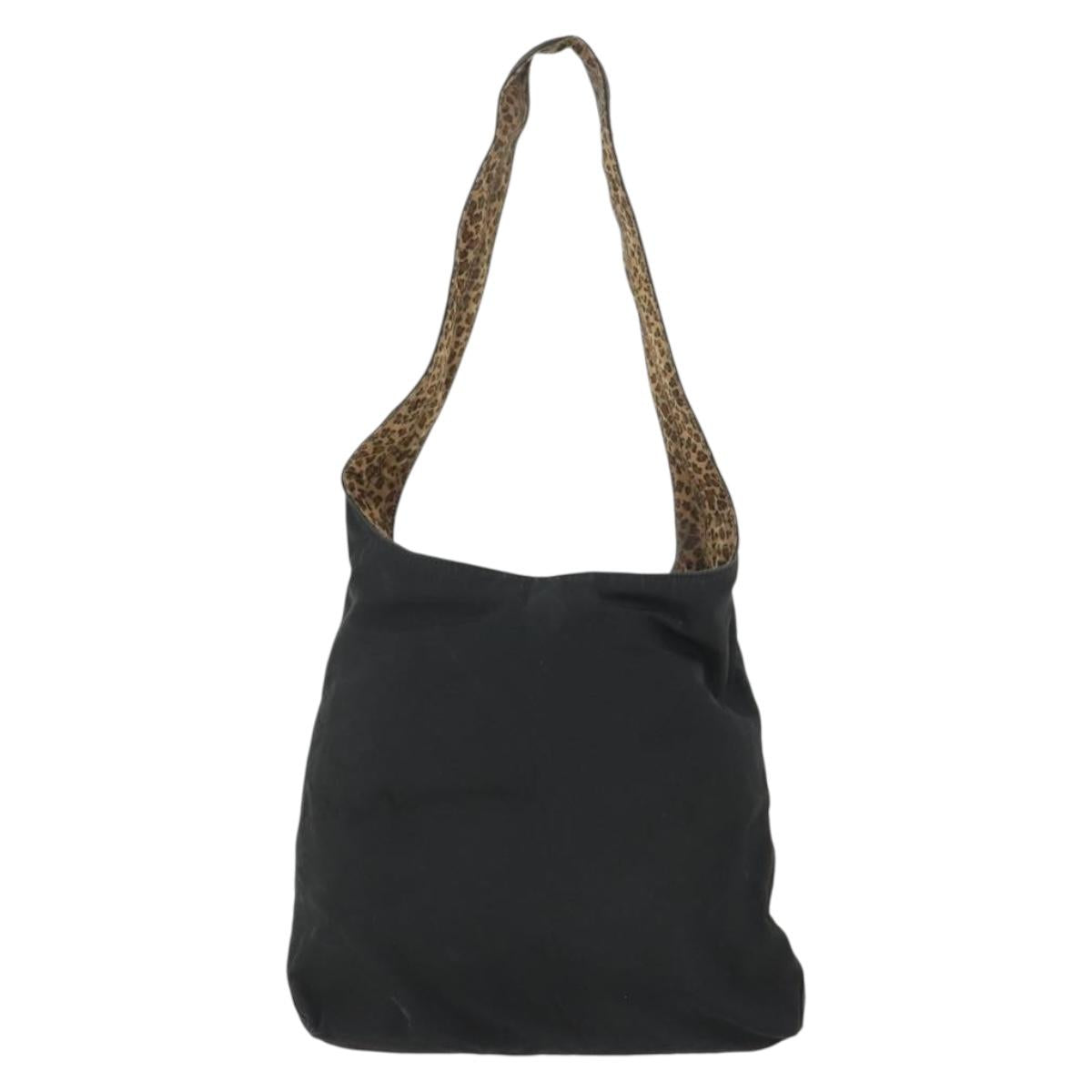 BOTTEGA VENETA Shoulder Bag Nylon Brown Auth 165120