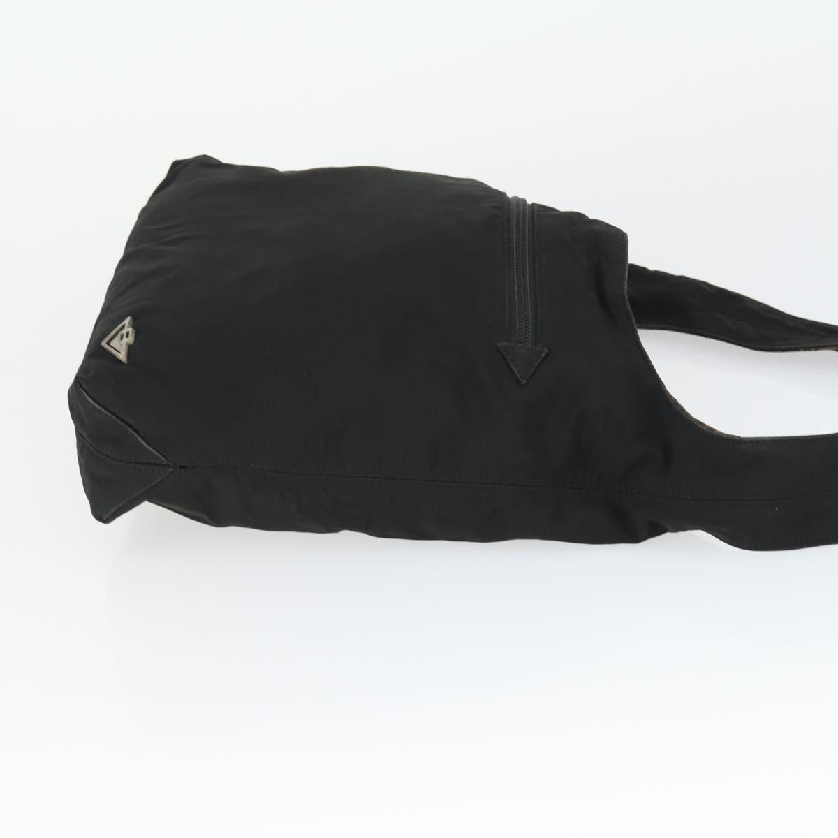 BOTTEGA VENETA Shoulder Bag Nylon Brown Auth 165120