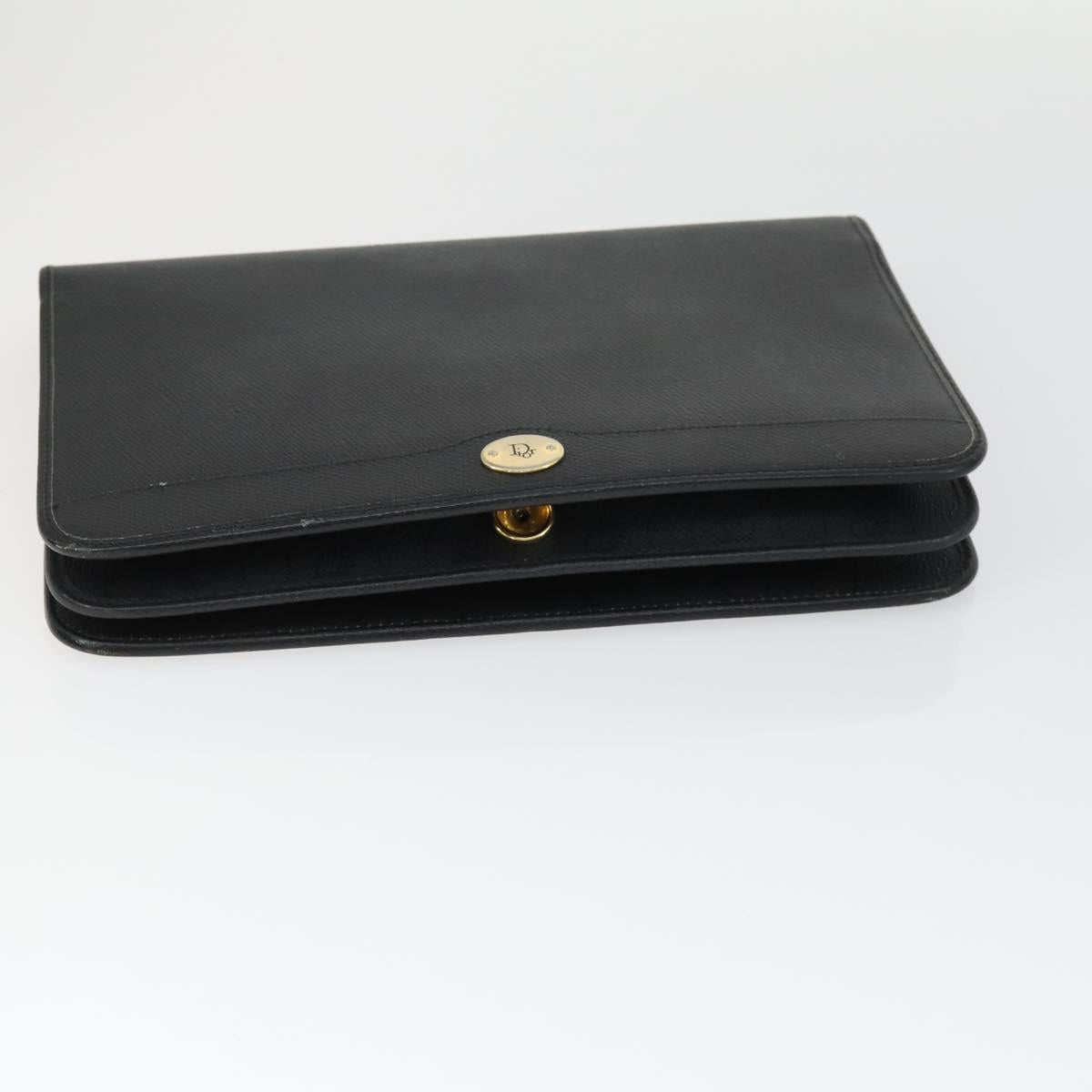 Christian Dior Valentino Dunhill Cartier Bag Leather 4 Set Bordeaux Auth 165125