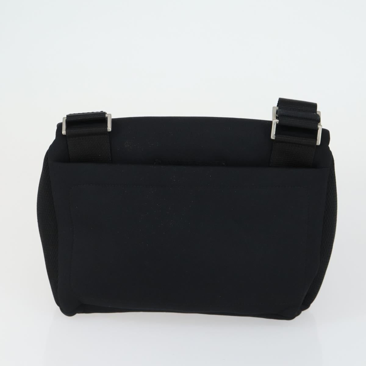 PRADA Shoulder Bag Nylon 3 Set Black Auth 165126