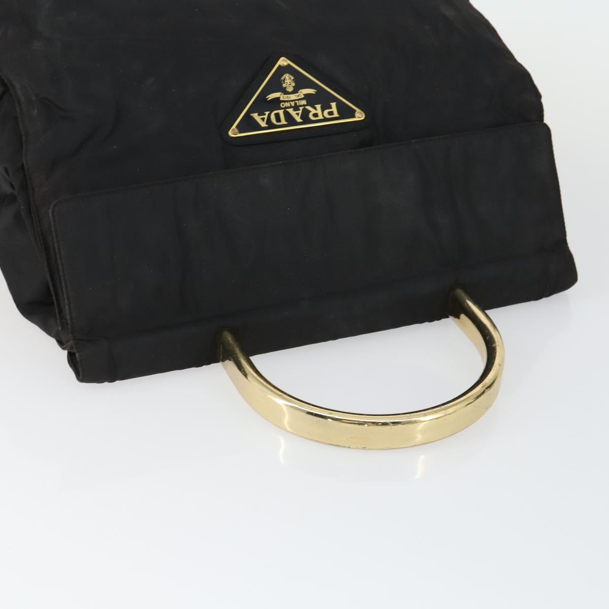 PRADA Shoulder Bag Nylon 3 Set Black Auth 165126