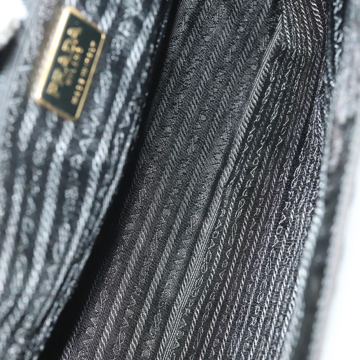 PRADA Shoulder Bag Nylon 3 Set Black Auth 165126