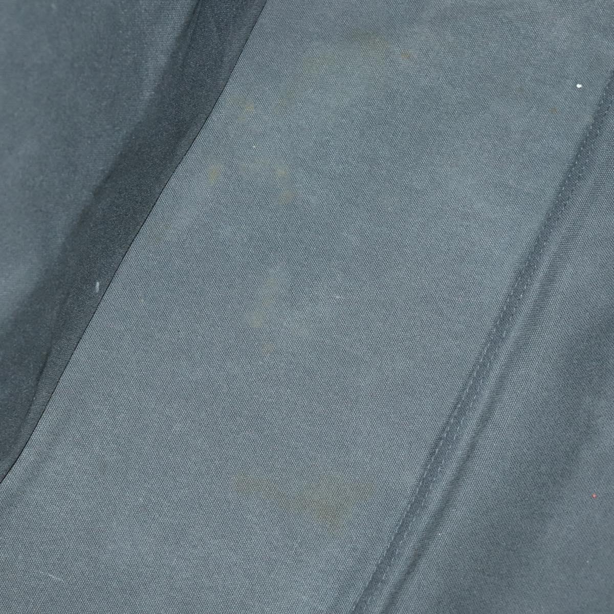 HERMES Fourre Tout Hand Bag Canvas 3 Set Gray Black Red Auth 165128