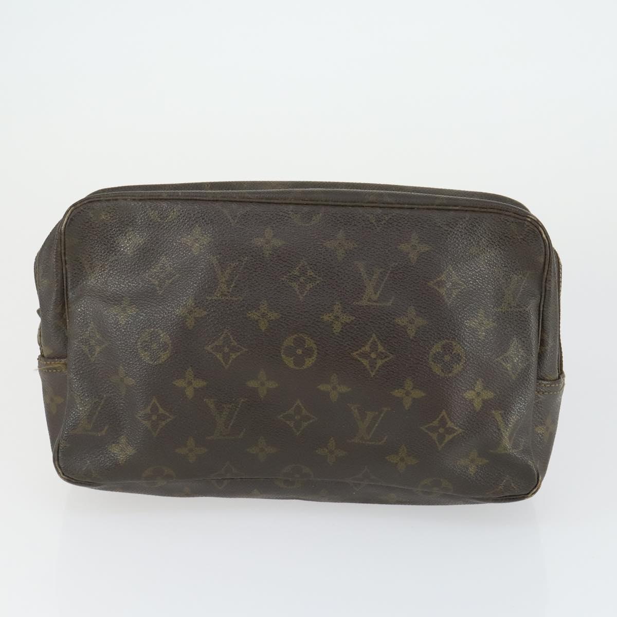 LOUIS VUITTON Monogram Clutch Bag 3 Set LV Auth 165129