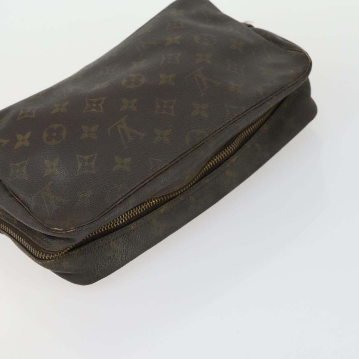 LOUIS VUITTON Monogram Clutch Bag 3 Set LV Auth 165129