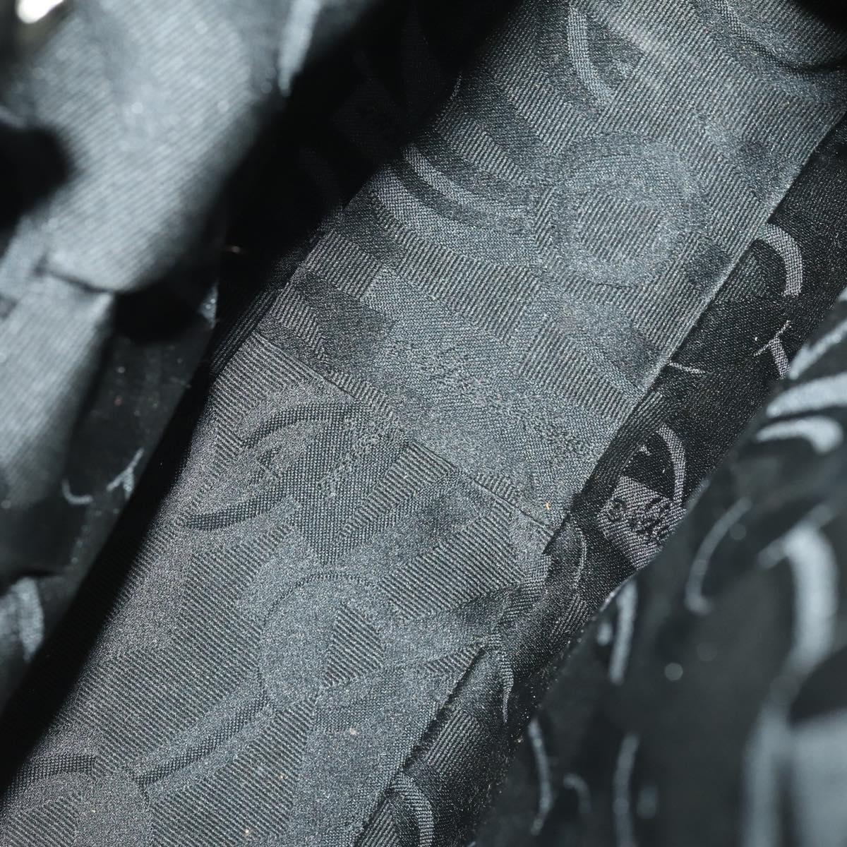 Salvatore Ferragamo Bag leather Patent 4 Set Black Beige white Auth 165131