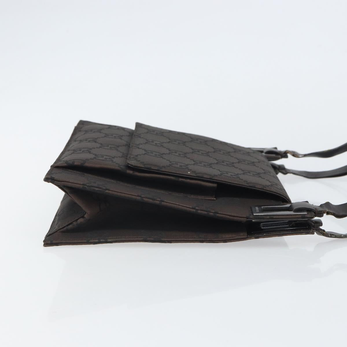 GUCCI GG Canvas Hand Bag Brown 001 3068 Auth 165134