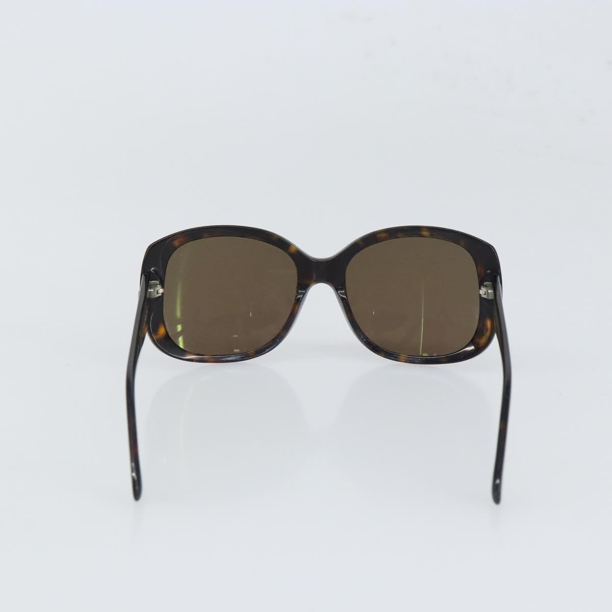 CHANEL Sunglasses plastic Black CC Auth 165138