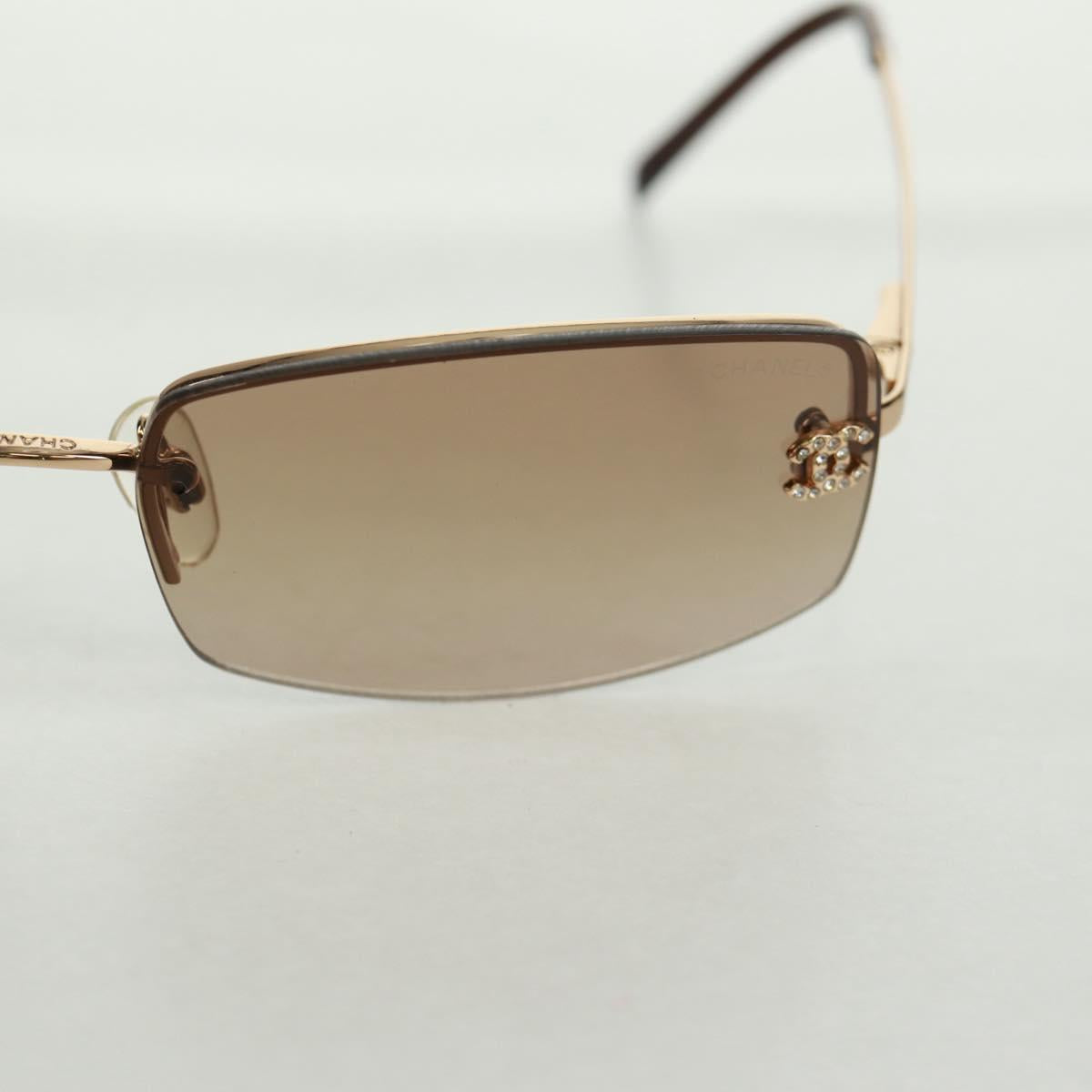 Christian Dior Sunglasses metal Brown Auth 165140V