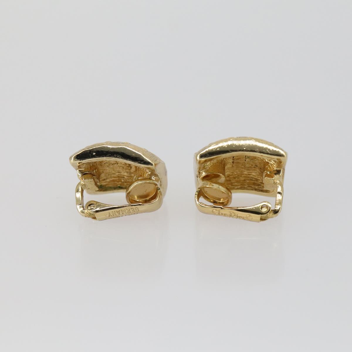 Christian Dior Necklace metal 7 Set Gold Auth 165144