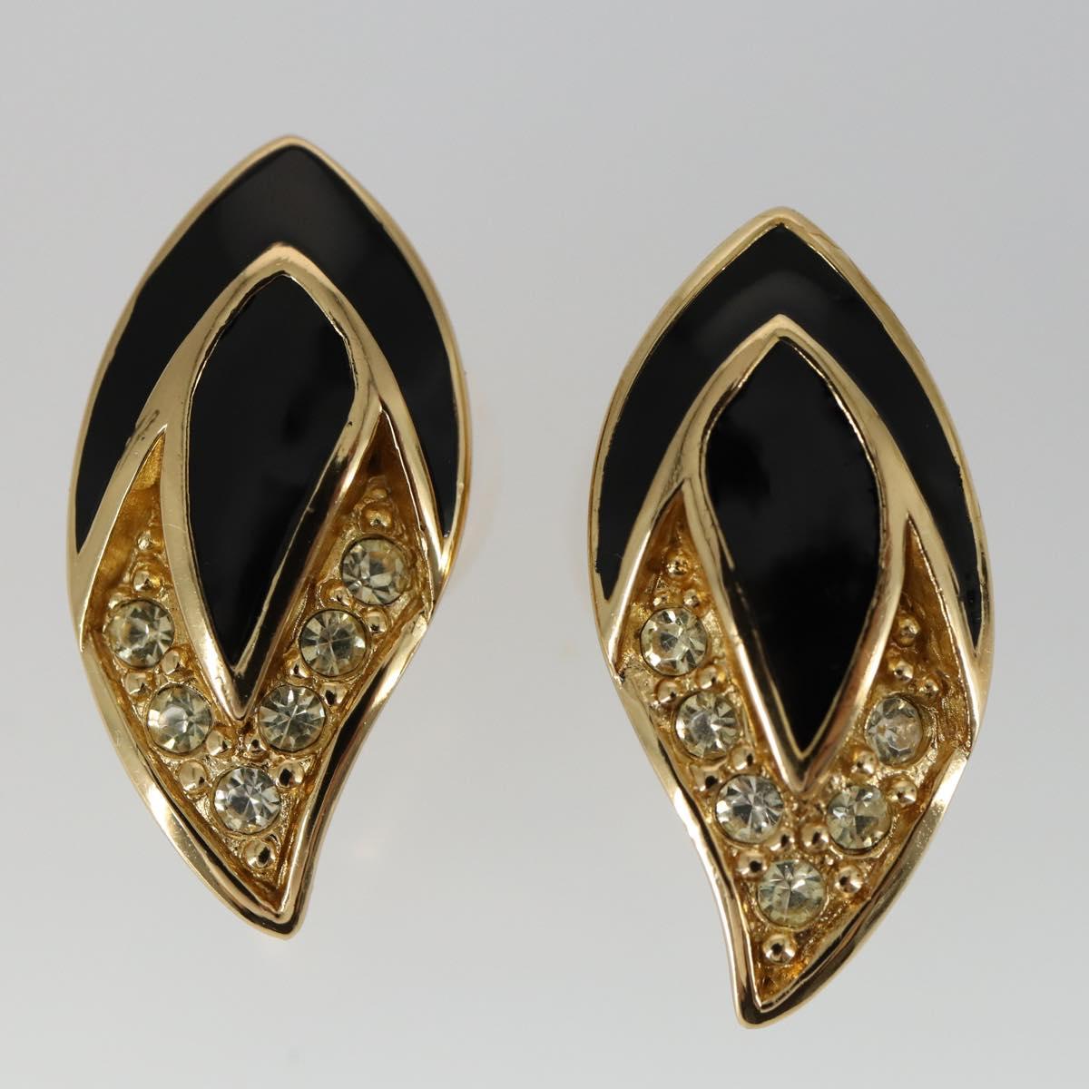 Christian Dior Necklace metal 7 Set Gold Auth 165144