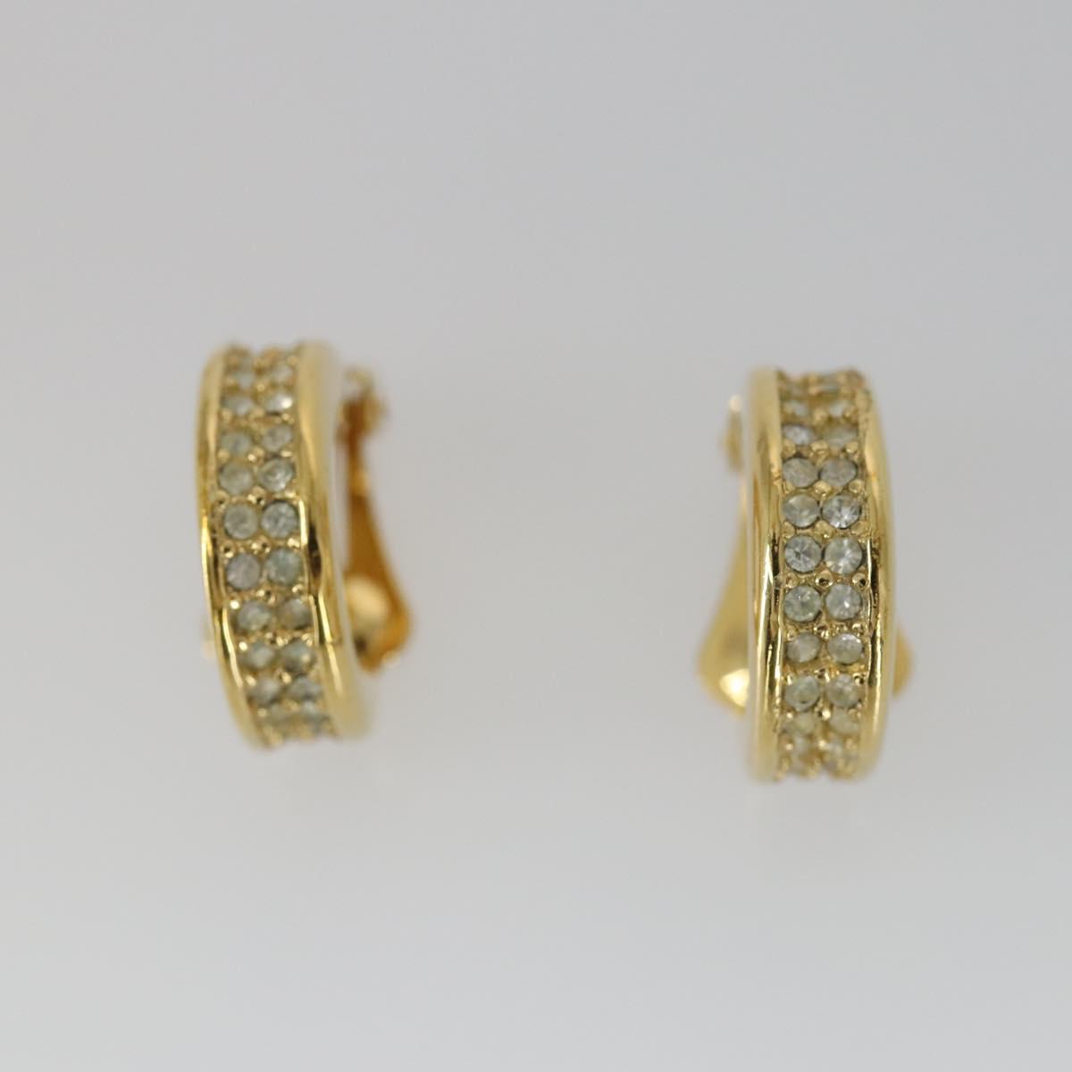 Christian Dior Necklace metal 7 Set Gold Auth 165144