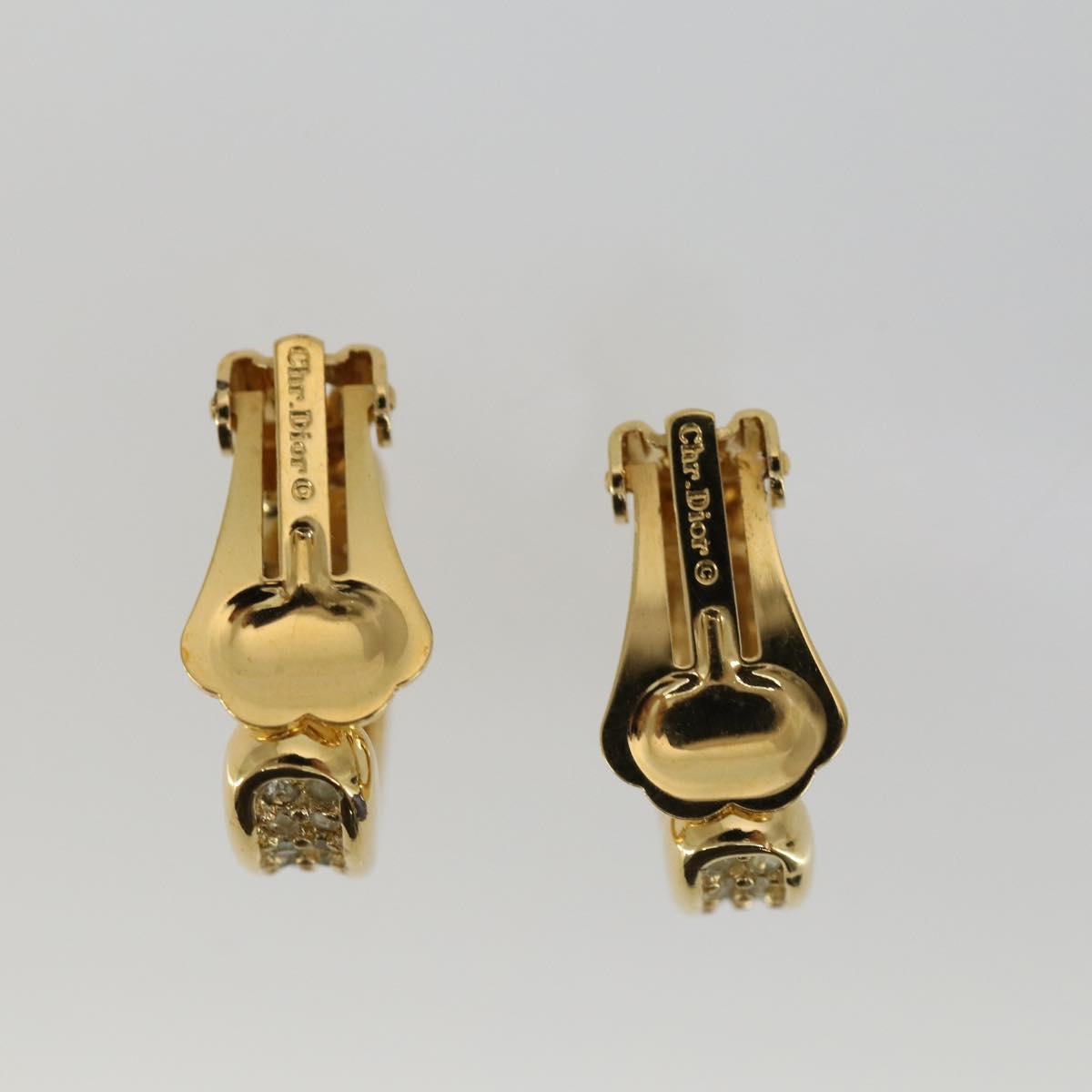 Christian Dior Necklace metal 7 Set Gold Auth 165144