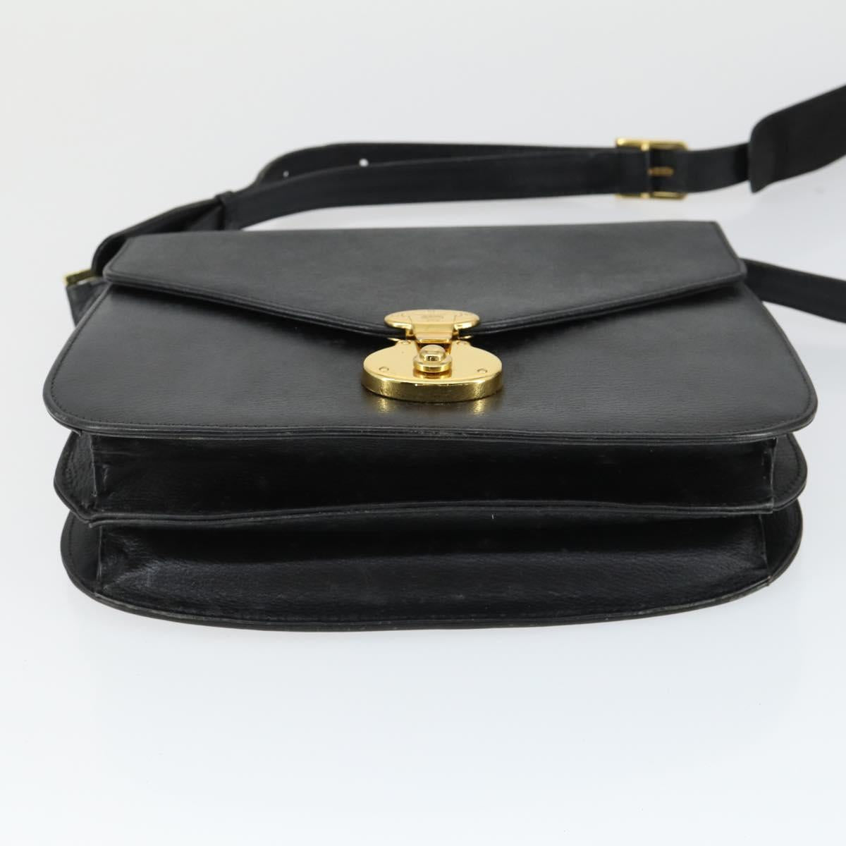 CELINE MCM Loewe Vicetos Logogram Shoulder Bag PVC 4 Set Beige Black Auth 165148