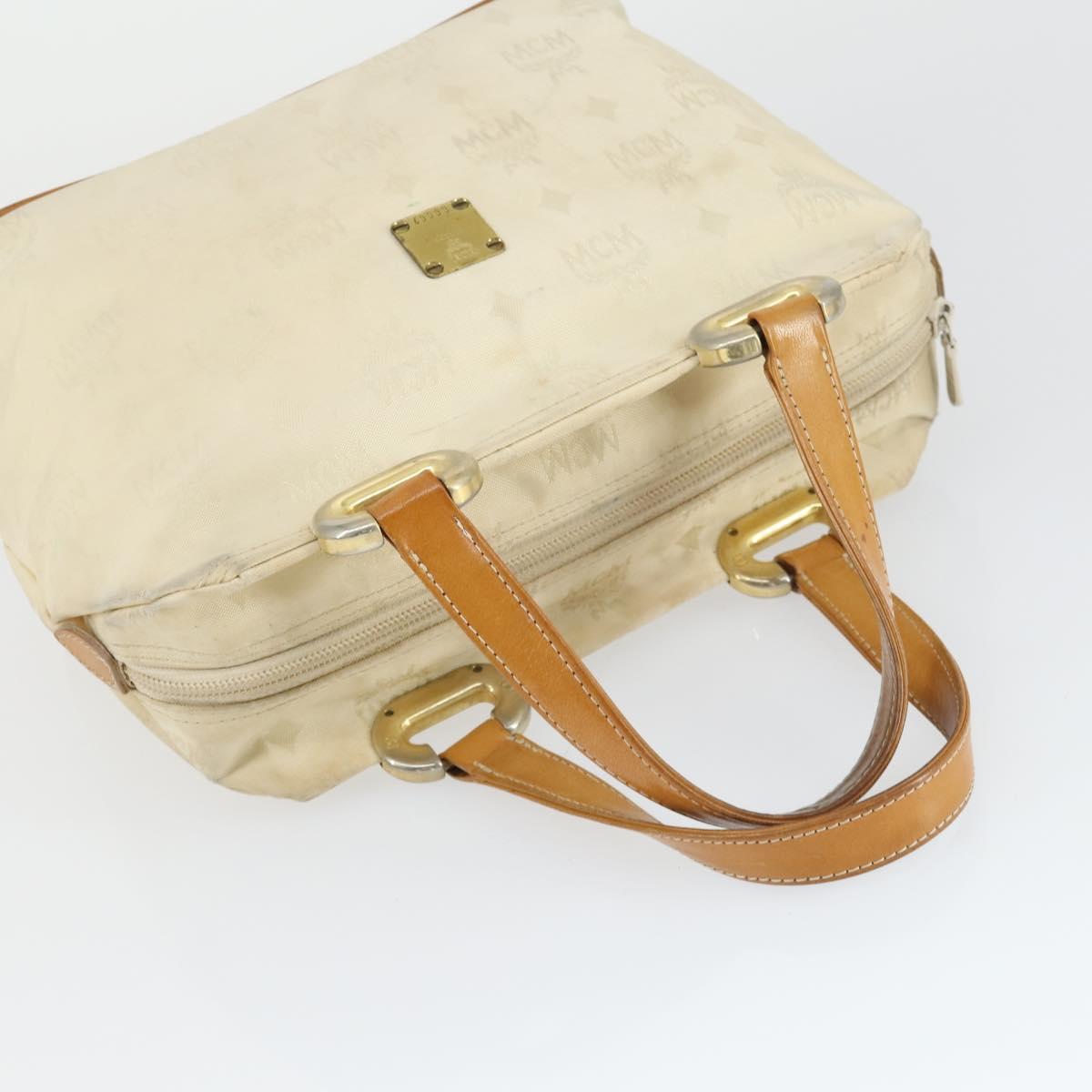 CELINE MCM Loewe Vicetos Logogram Shoulder Bag PVC 4 Set Beige Black Auth 165148