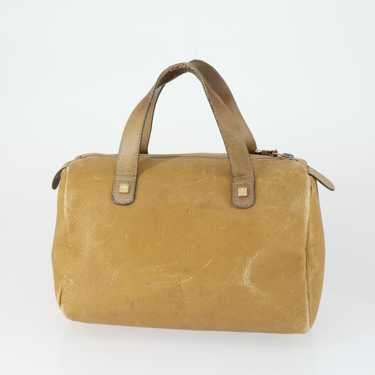 CELINE MCM Loewe Vicetos Logogram Shoulder Bag PVC 4 Set Beige Black Auth 165148