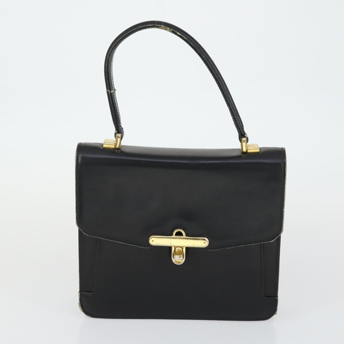 GUCCI GG Canvas Shoulder Bag Nylon Leather 4 Set Black Beige Auth 165149