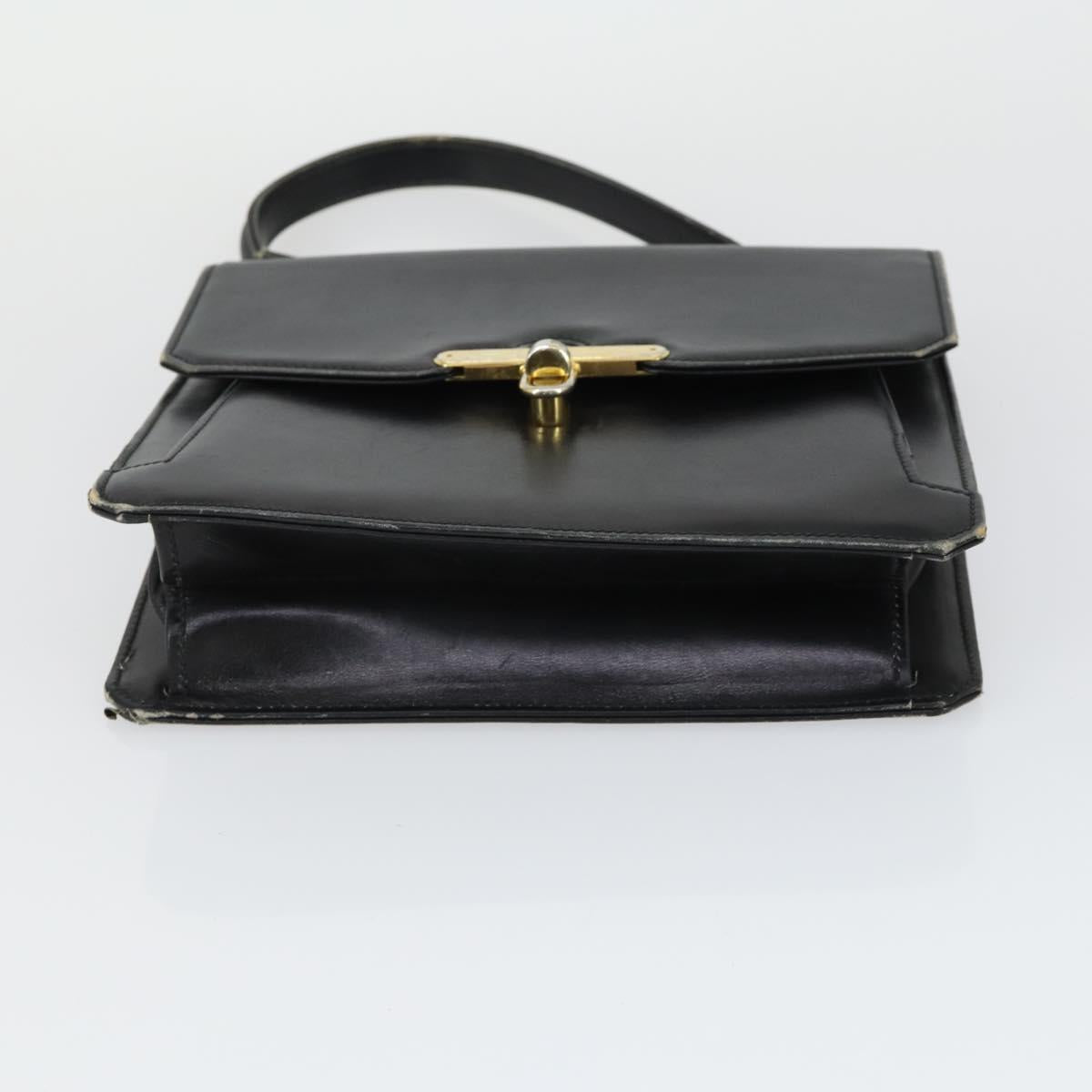 GUCCI GG Canvas Shoulder Bag Nylon Leather 4 Set Black Beige Auth 165149