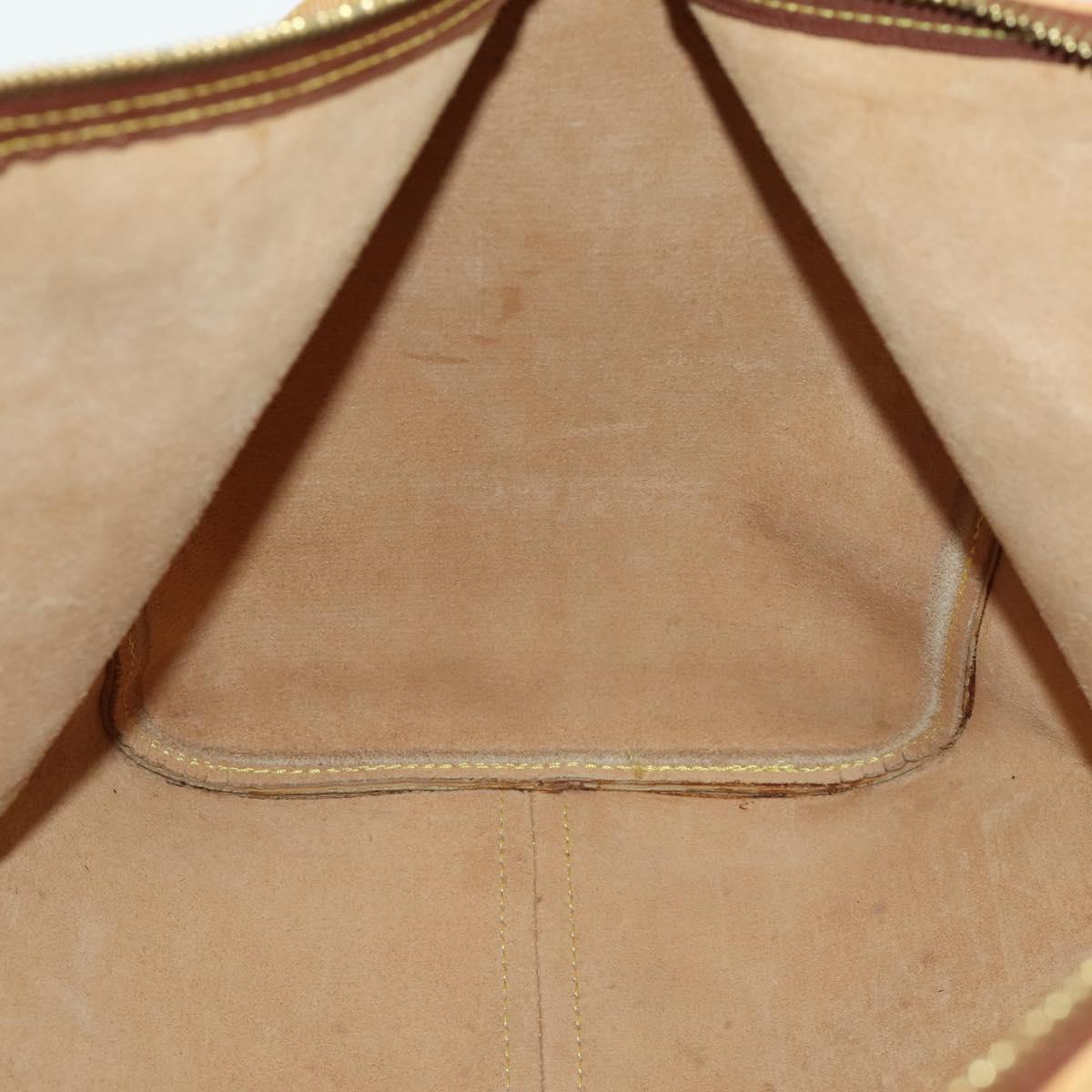 LOUIS VUITTON Epi Keepall 50 Boston Bag Beige M42941 LV Auth 165160
