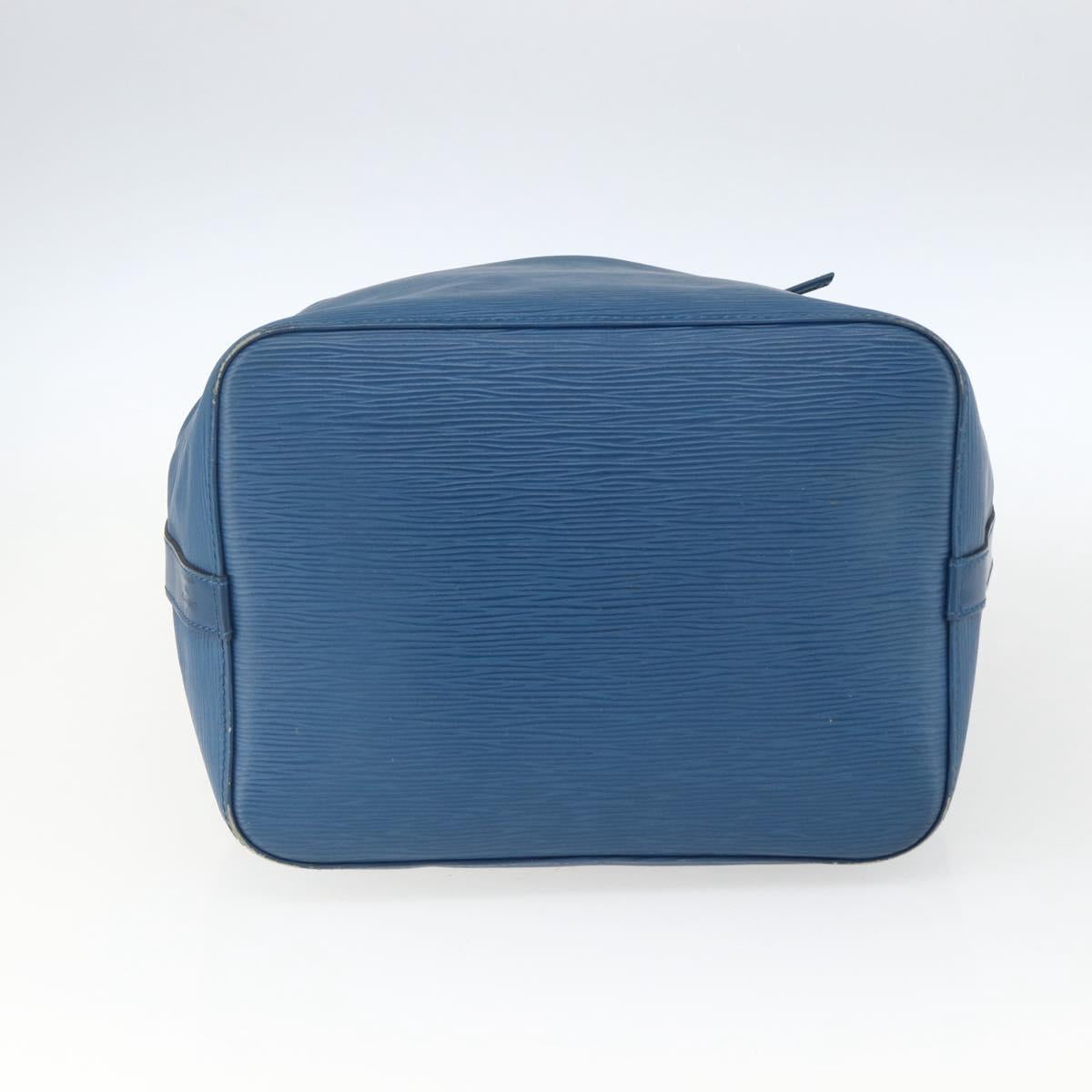 LOUIS VUITTON Epi Petit Noe Shoulder Bag Blue M44105 LV Auth 165161