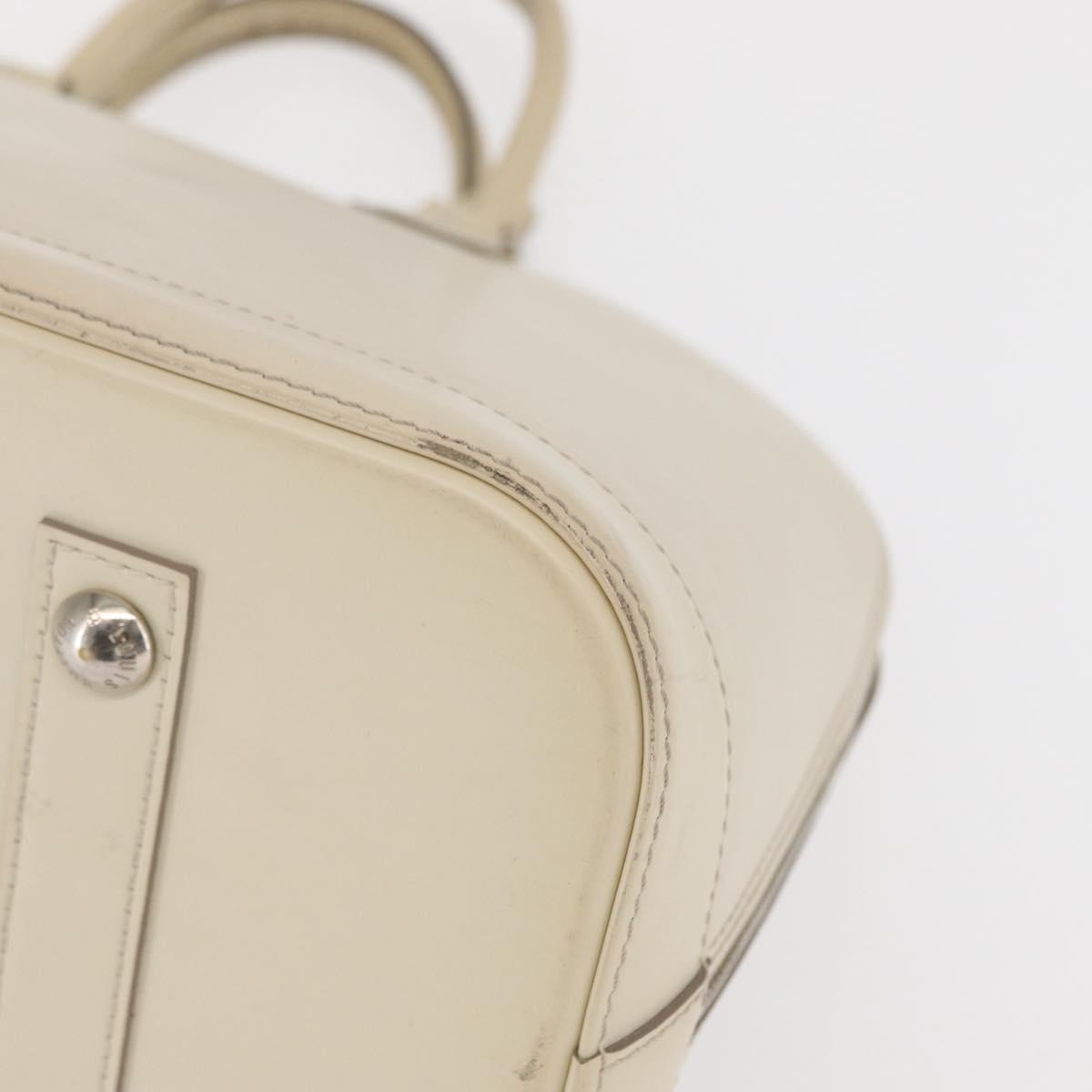 LOUIS VUITTON Epi Alma GM Hand Bag White Yvoire M4032J LV Auth 165162