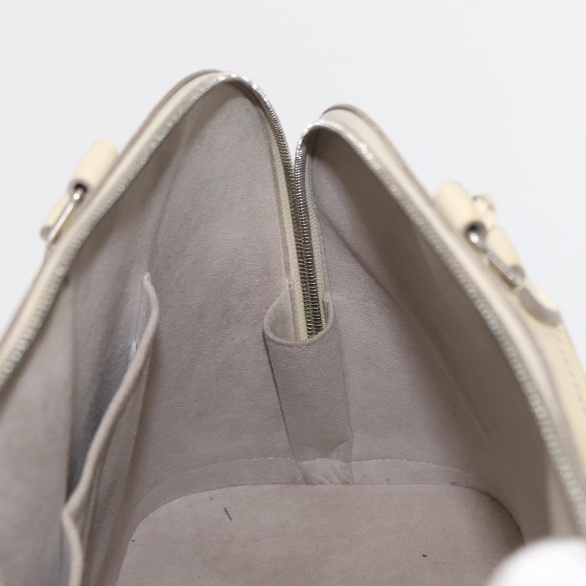 LOUIS VUITTON Epi Alma GM Hand Bag White Yvoire M4032J LV Auth 165162