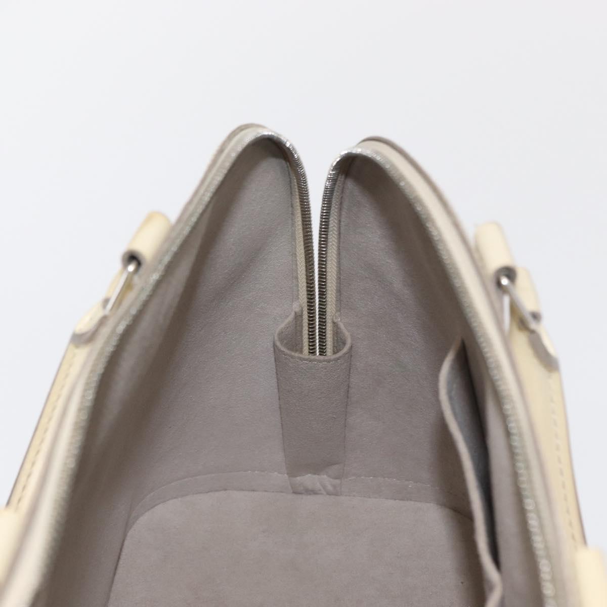 LOUIS VUITTON Epi Alma GM Hand Bag White Yvoire M4032J LV Auth 165162