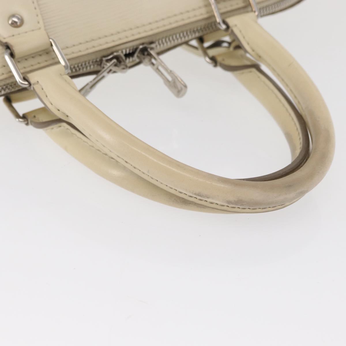 LOUIS VUITTON Epi Alma GM Hand Bag White Yvoire M4032J LV Auth 165162