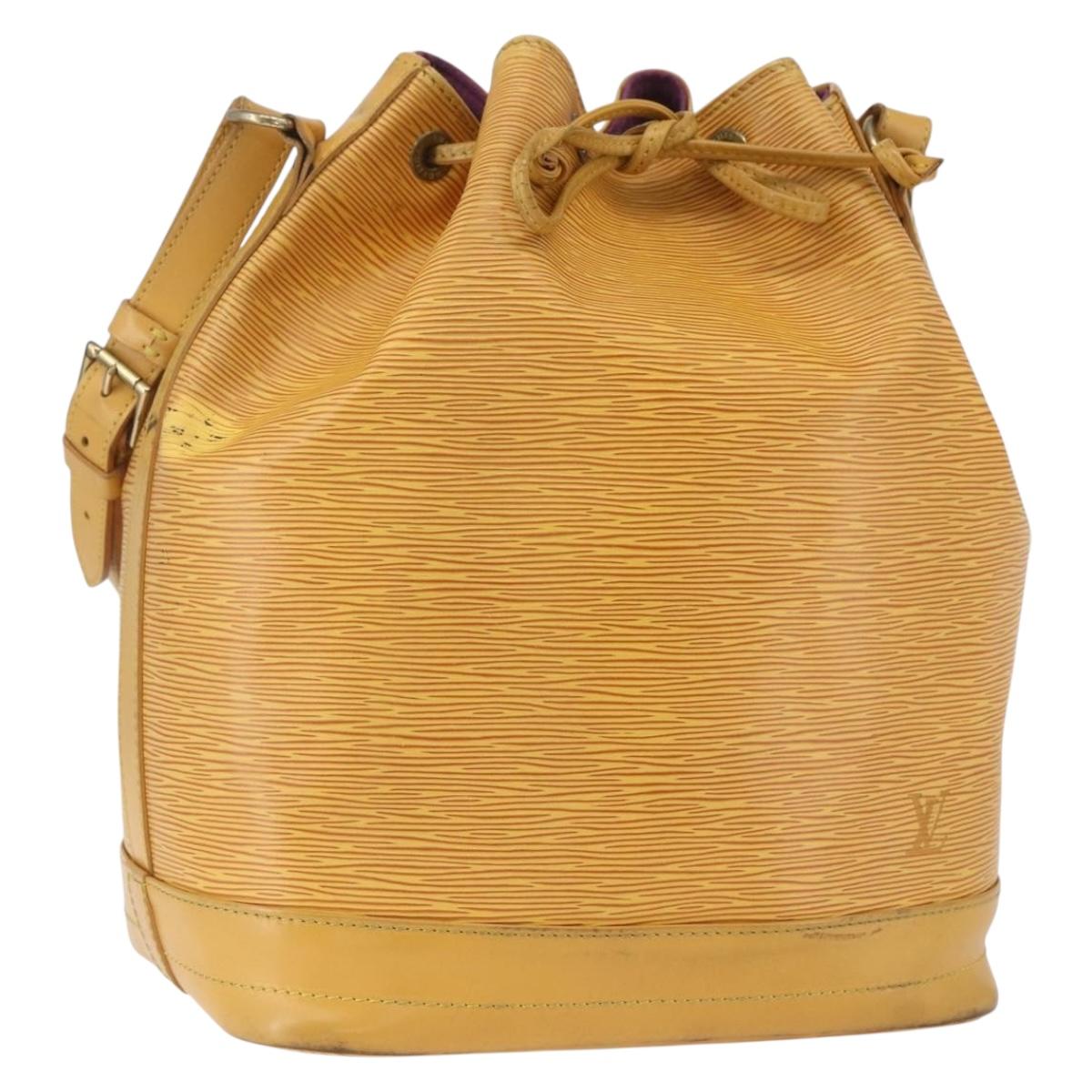 LOUIS VUITTON Epi Noe Shoulder Bag Tassili Yellow M44009 LV Auth 165172
