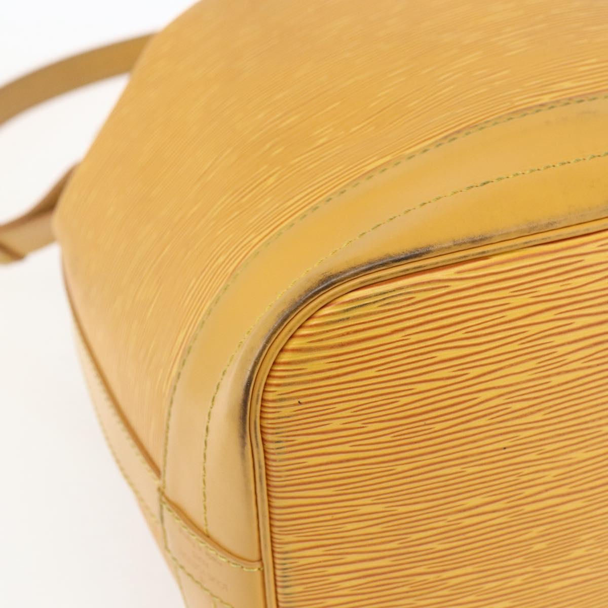 LOUIS VUITTON Epi Noe Shoulder Bag Tassili Yellow M44009 LV Auth 165172