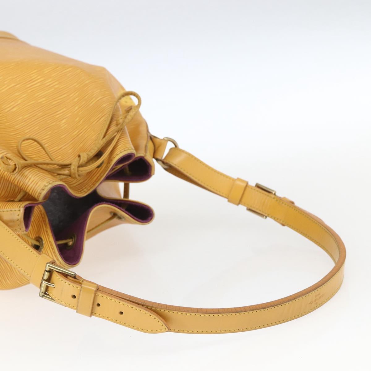 LOUIS VUITTON Epi Noe Shoulder Bag Tassili Yellow M44009 LV Auth 165172