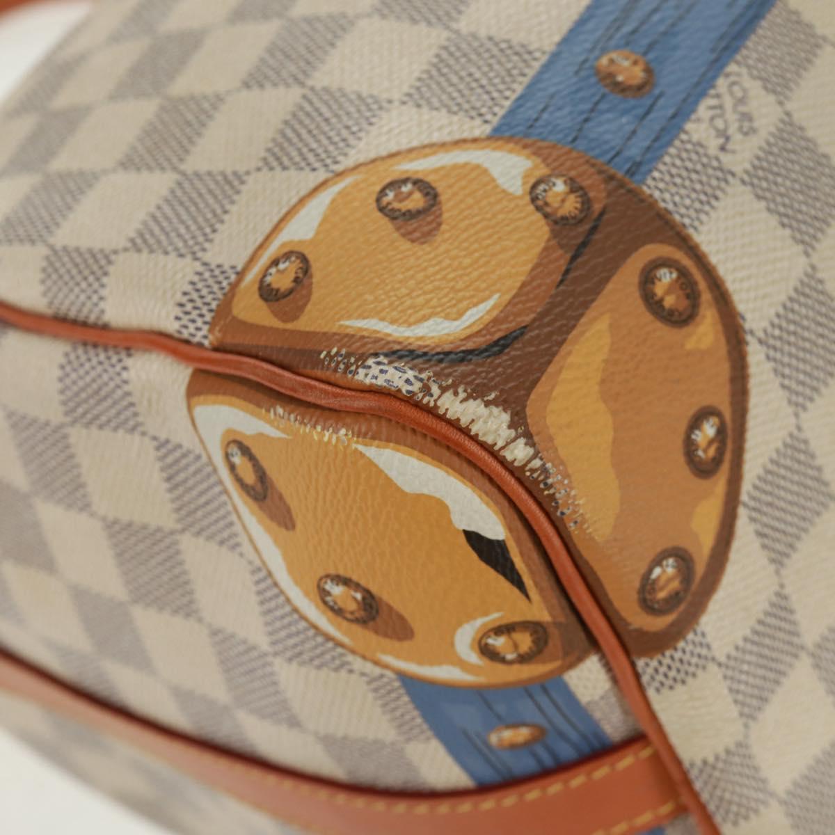 LOUIS VUITTON Tahiti Summer Trunk Speedy Bandouliere 30 N41063 Auth 165214SAV
