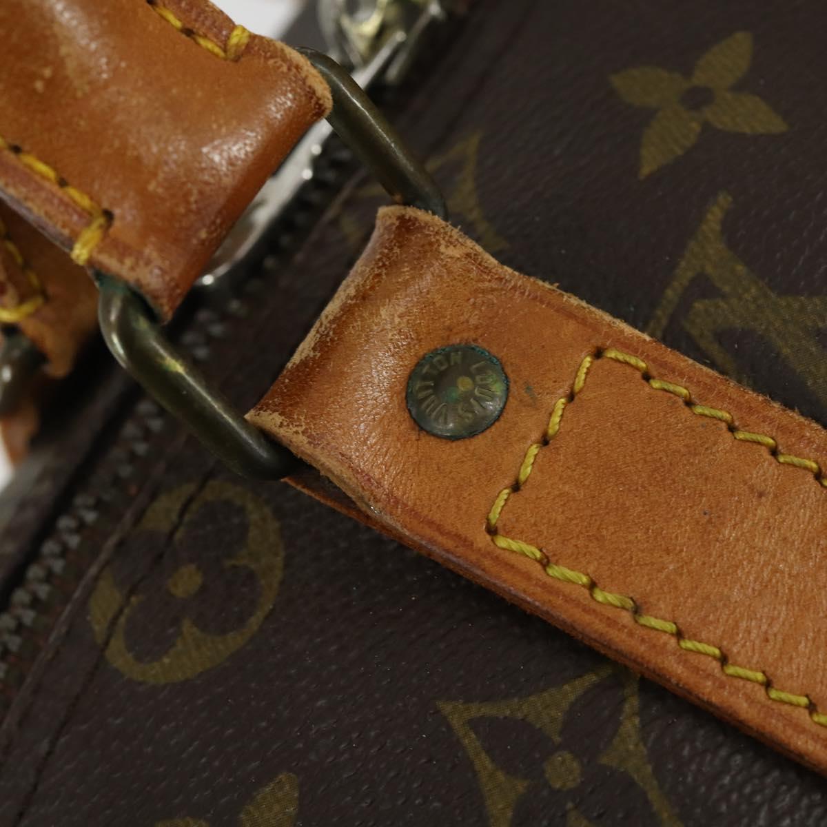 LOUIS VUITTON Monogram Keepall 45 Boston Bag M41428 LV Auth 165224