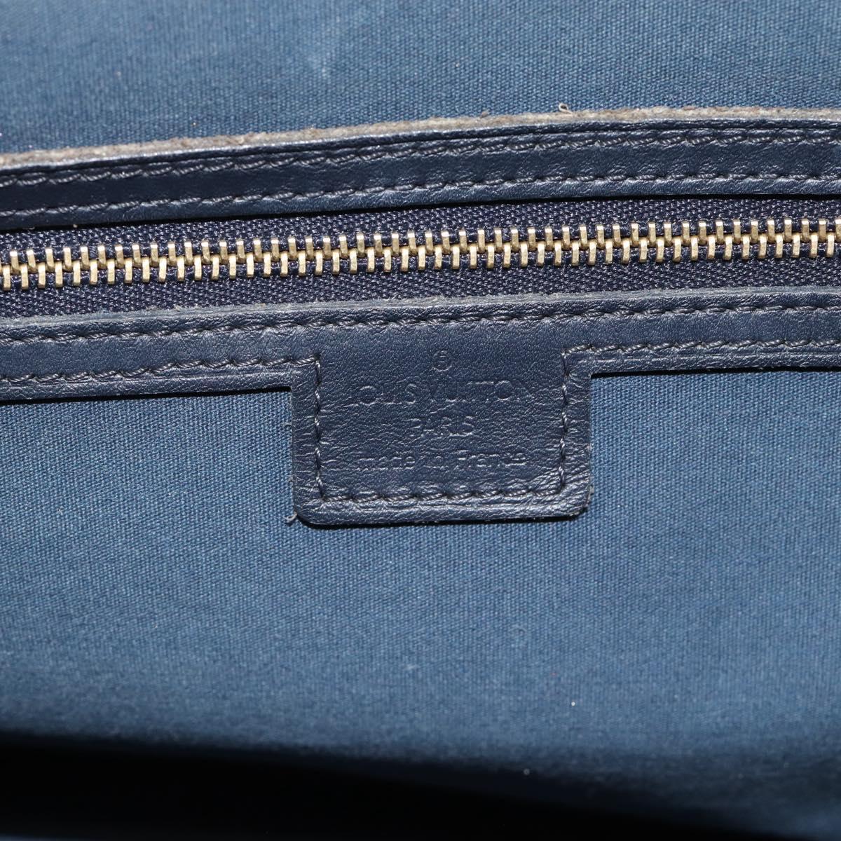LOUIS VUITTON Monogram Mini Josephine GM Hand Bag TST Blue M92411 LV Auth 165265