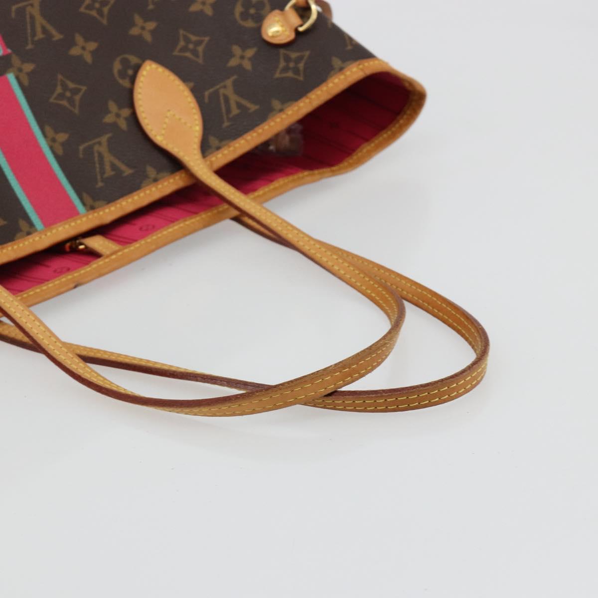 LOUIS VUITTON Monogram My LV Heritage Neverfull MM Tote Bag M40156 Auth 165269