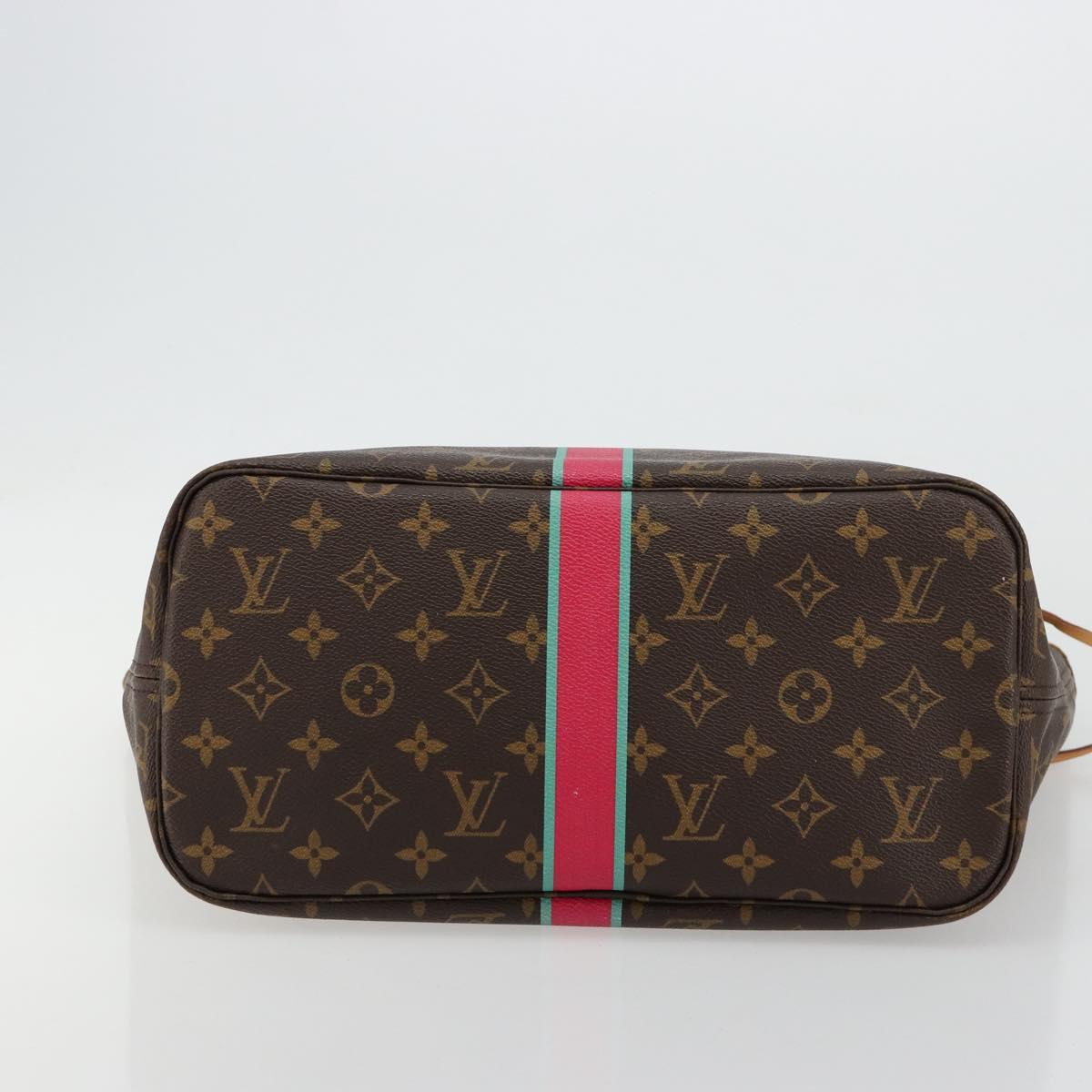 LOUIS VUITTON Monogram My LV Heritage Neverfull MM Tote Bag M40156 Auth 165269