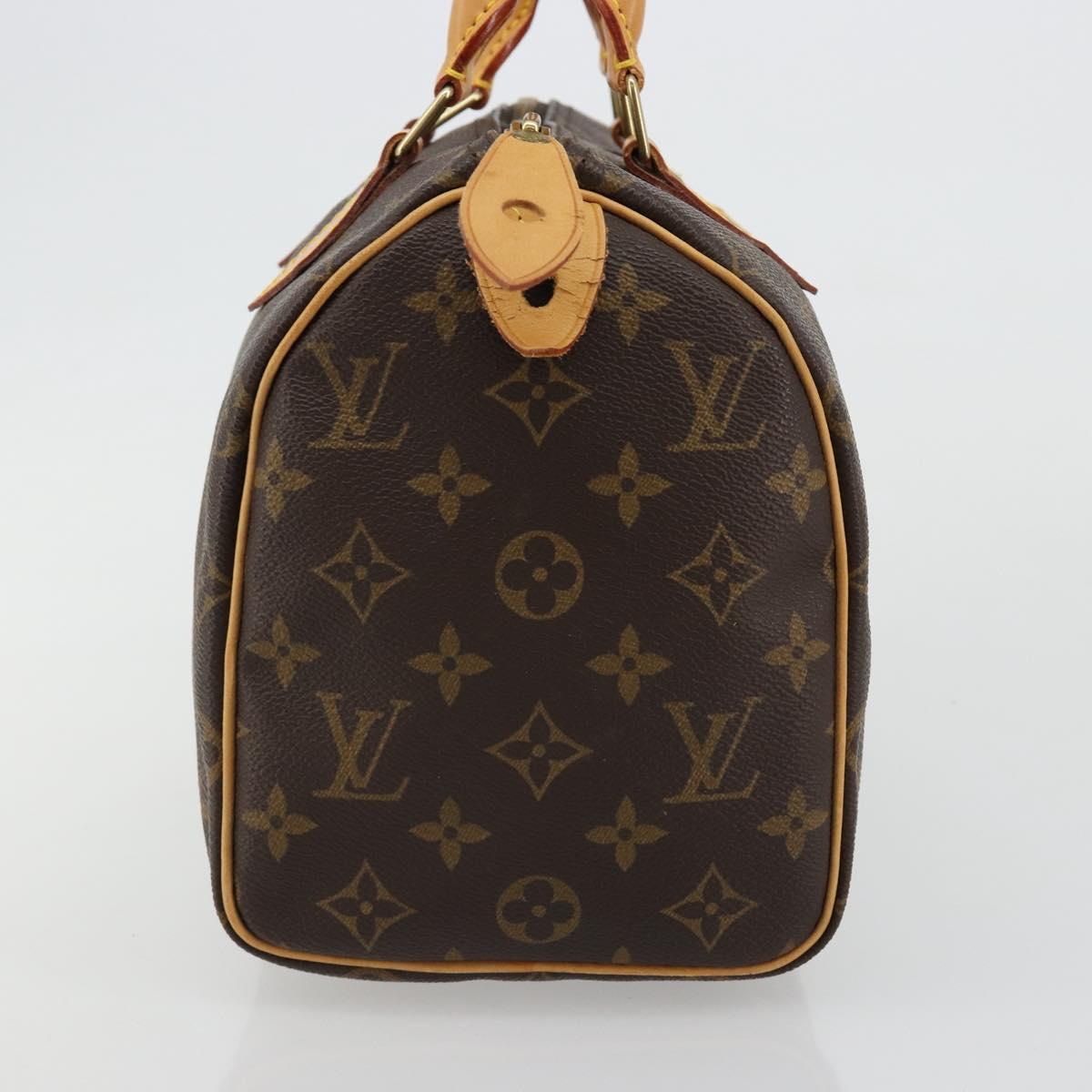 LOUIS VUITTON Monogram Speedy 25 Hand Bag M41528 LV Auth 165271A