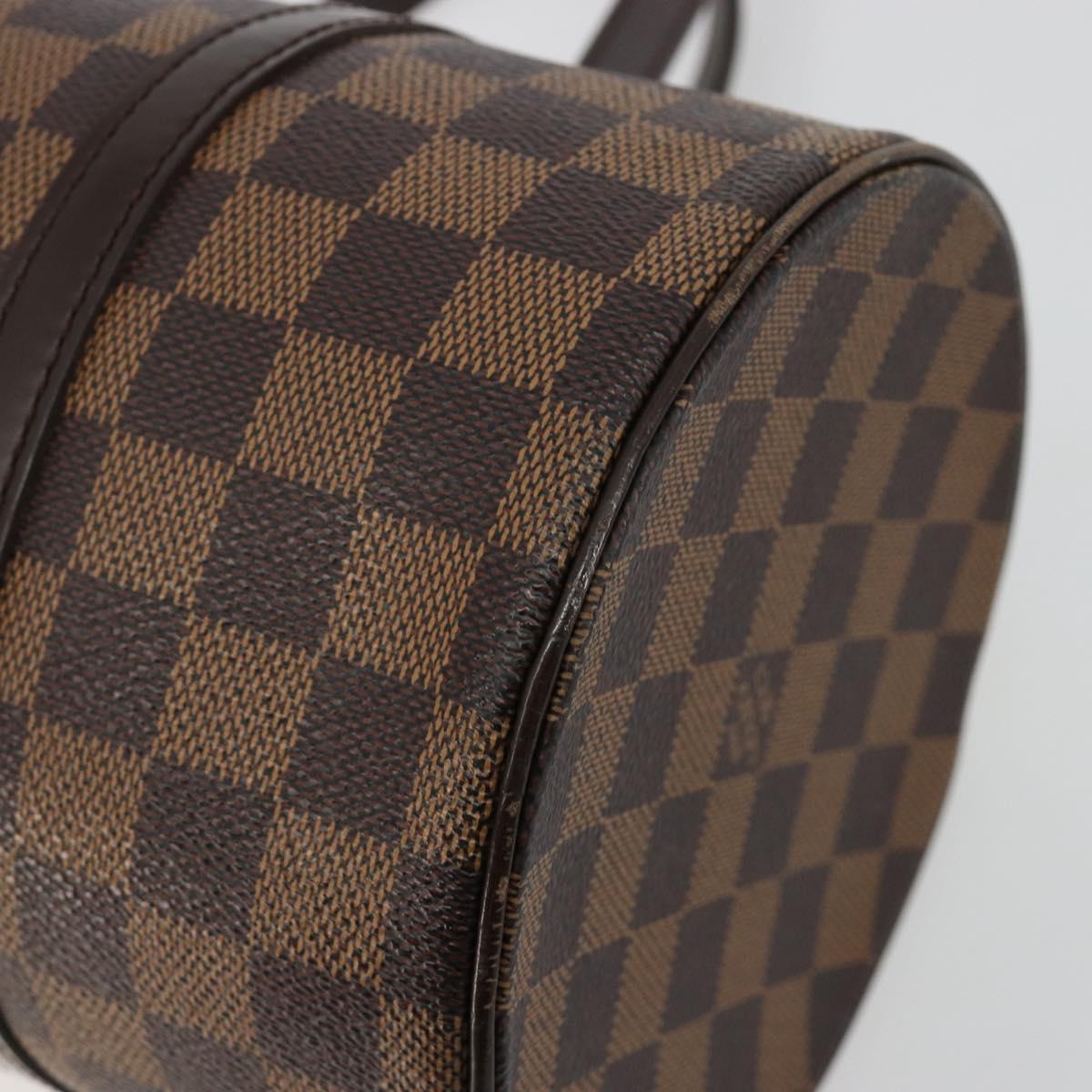 LOUIS VUITTON Damier Ebene Papillon 30 Hand Bag N51303 LV Auth 165272A