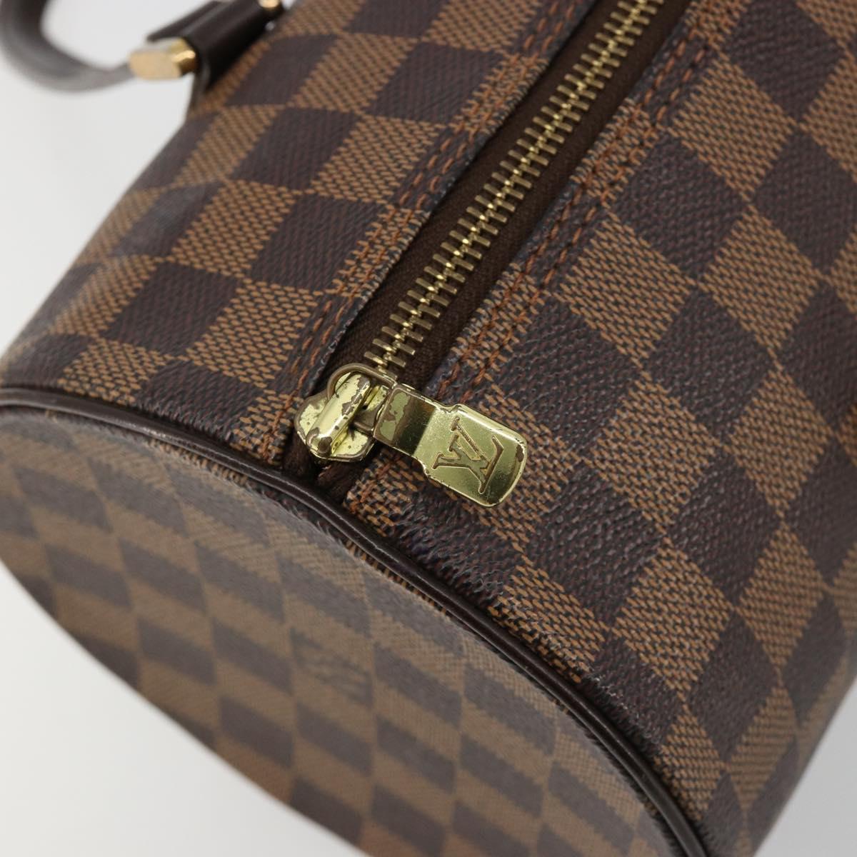 LOUIS VUITTON Damier Ebene Papillon 30 Hand Bag N51303 LV Auth 165272A