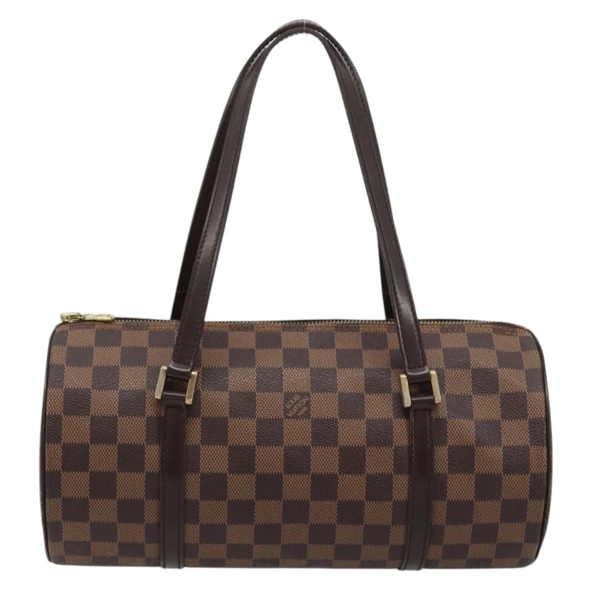 LOUIS VUITTON Damier Ebene Papillon 30 Hand Bag N51303 LV Auth 165272A