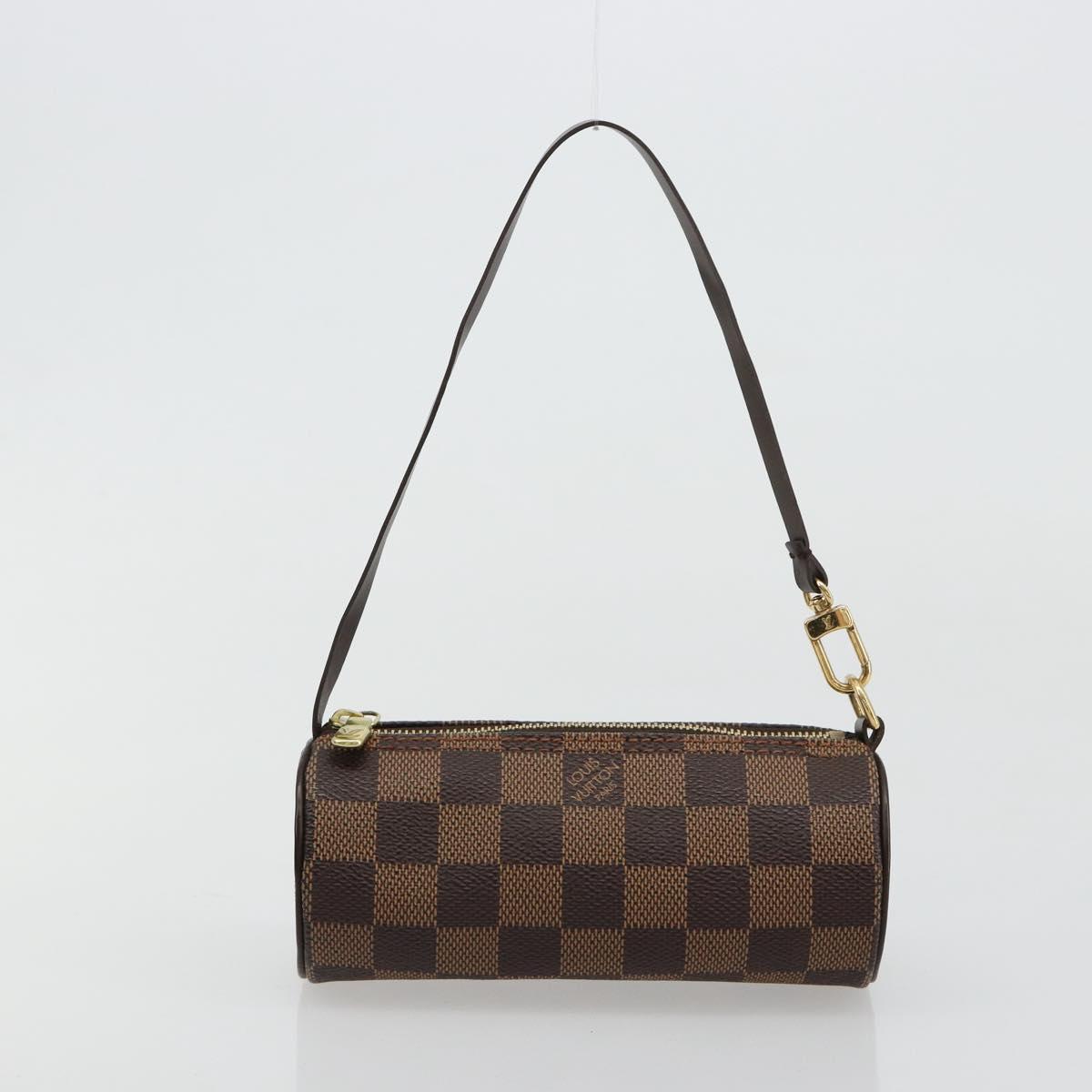 LOUIS VUITTON Damier Ebene Papillon 30 Hand Bag N51303 LV Auth 165272A