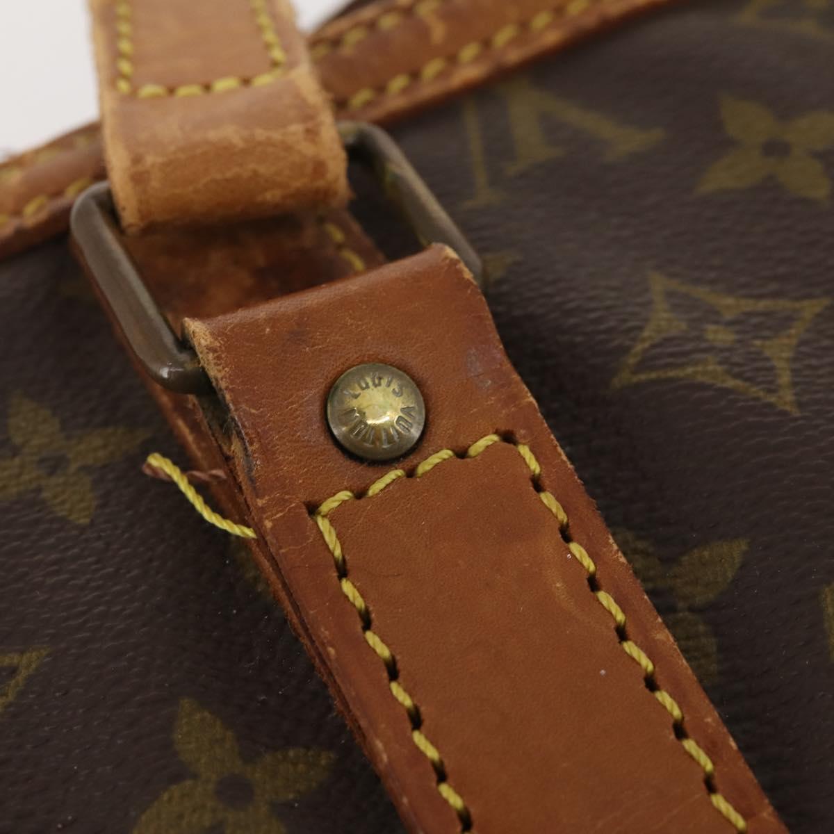 LOUIS VUITTON Monogram Sac Souple 45 Boston Bag M41624 LV Auth 165284