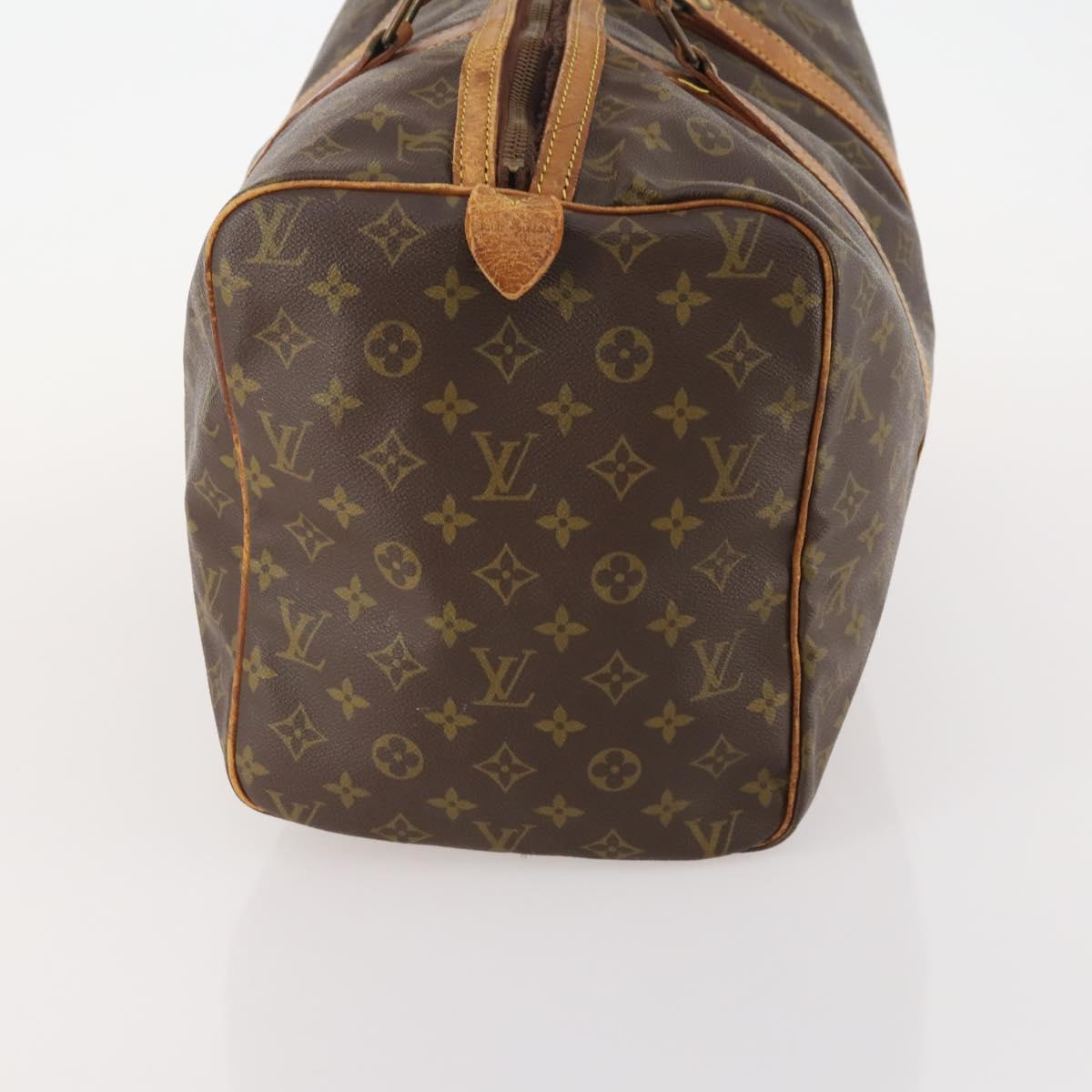 LOUIS VUITTON Monogram Sac Souple 45 Boston Bag M41624 LV Auth 165284