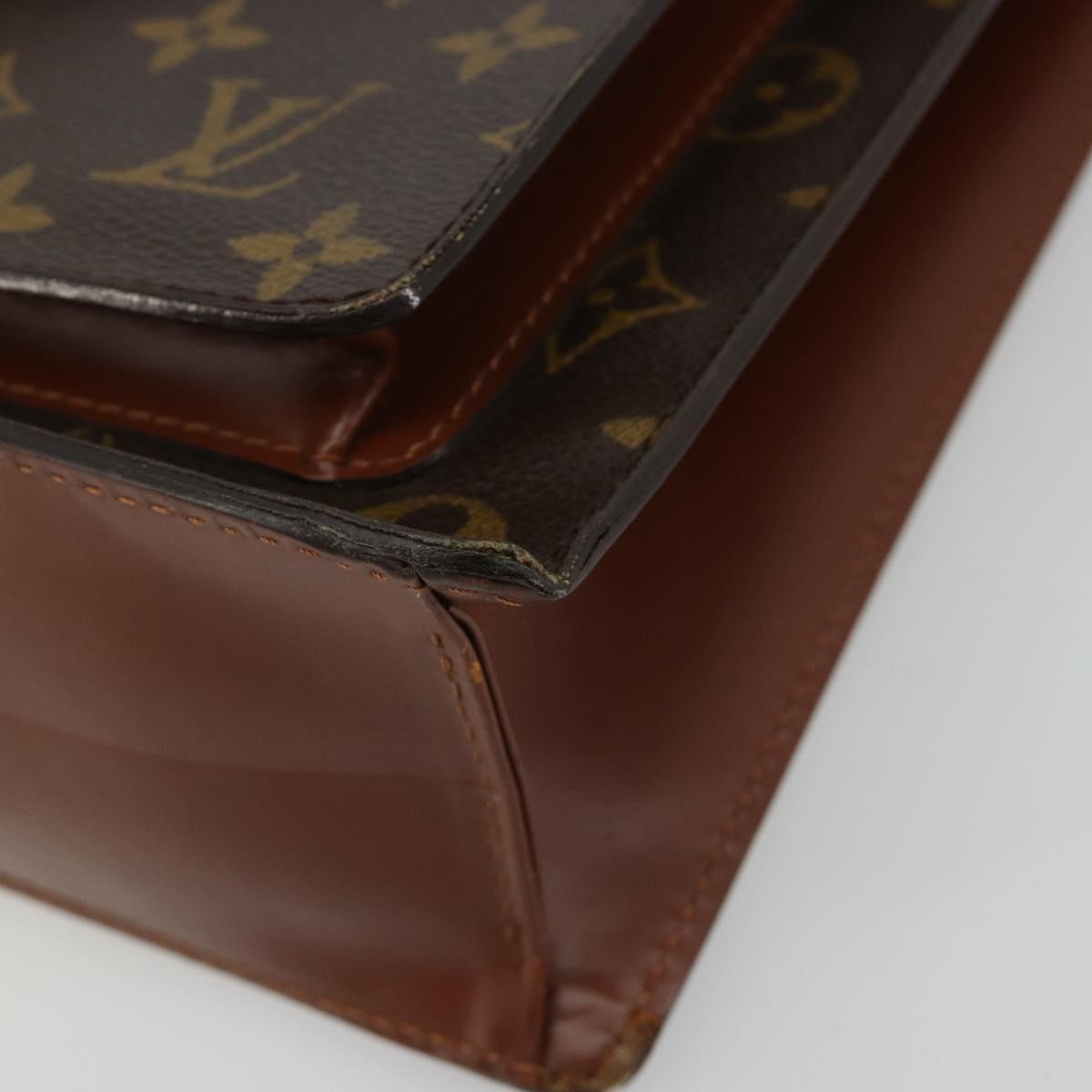 LOUIS VUITTON Monogram Monceau 28 Hand Bag M51185 LV Auth 165289