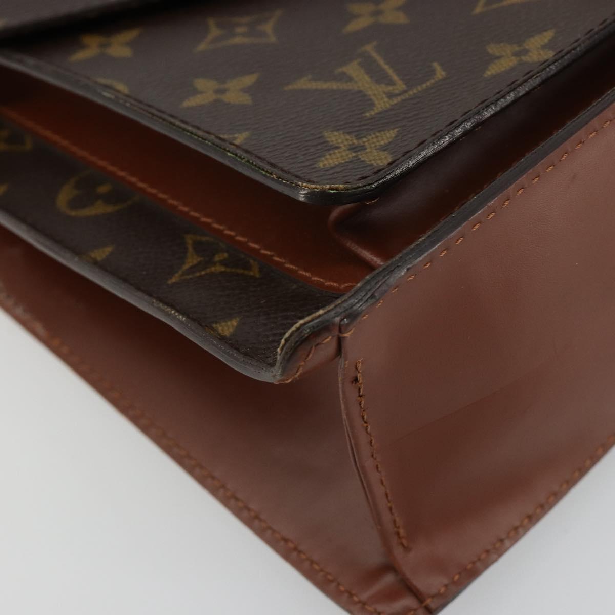 LOUIS VUITTON Monogram Monceau 28 Hand Bag M51185 LV Auth 165289