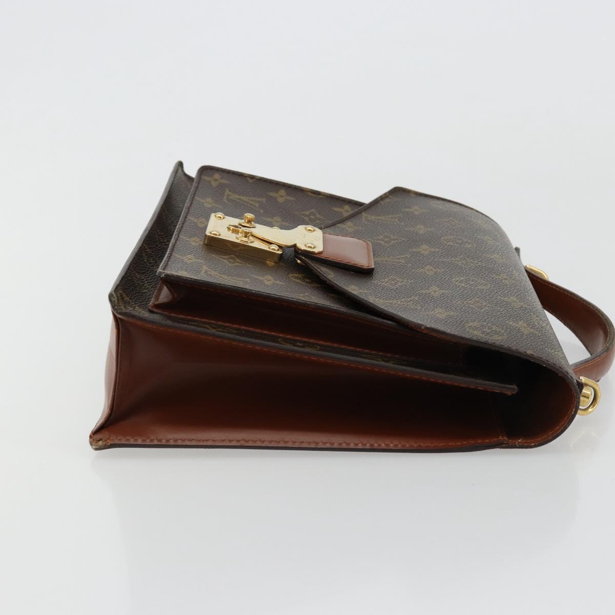 LOUIS VUITTON Monogram Monceau 28 Hand Bag M51185 LV Auth 165289