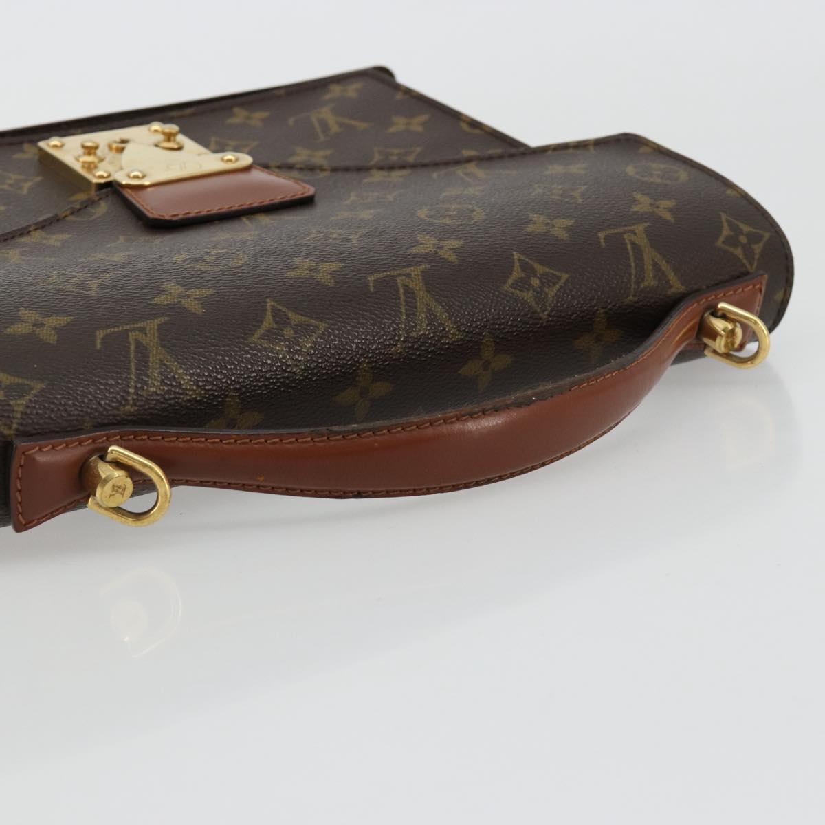 LOUIS VUITTON Monogram Monceau 28 Hand Bag M51185 LV Auth 165289