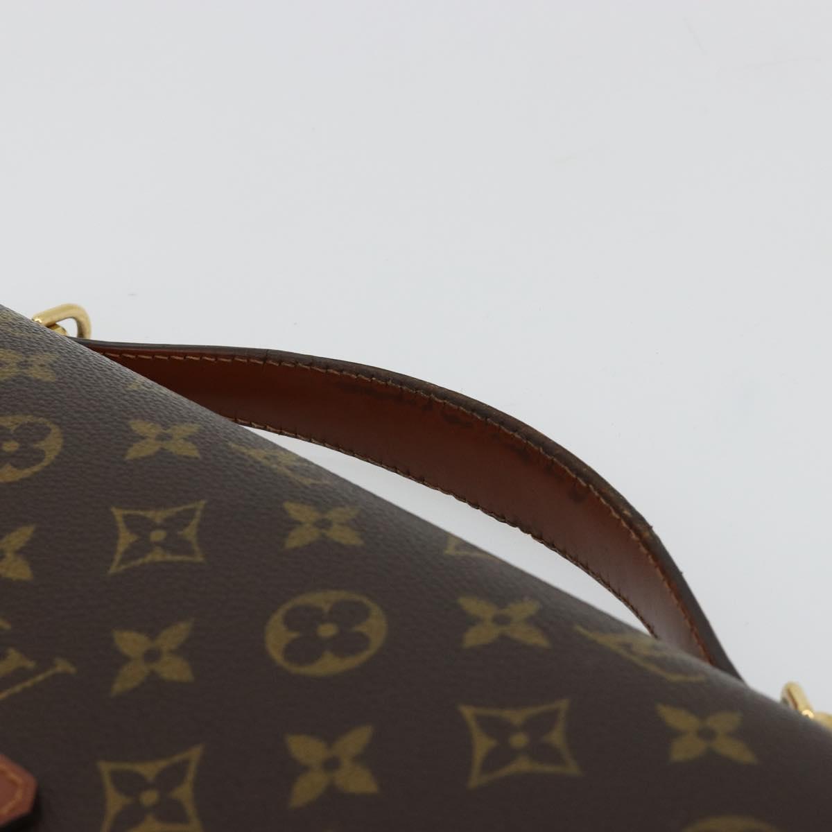 LOUIS VUITTON Monogram Monceau 28 Hand Bag M51185 LV Auth 165289