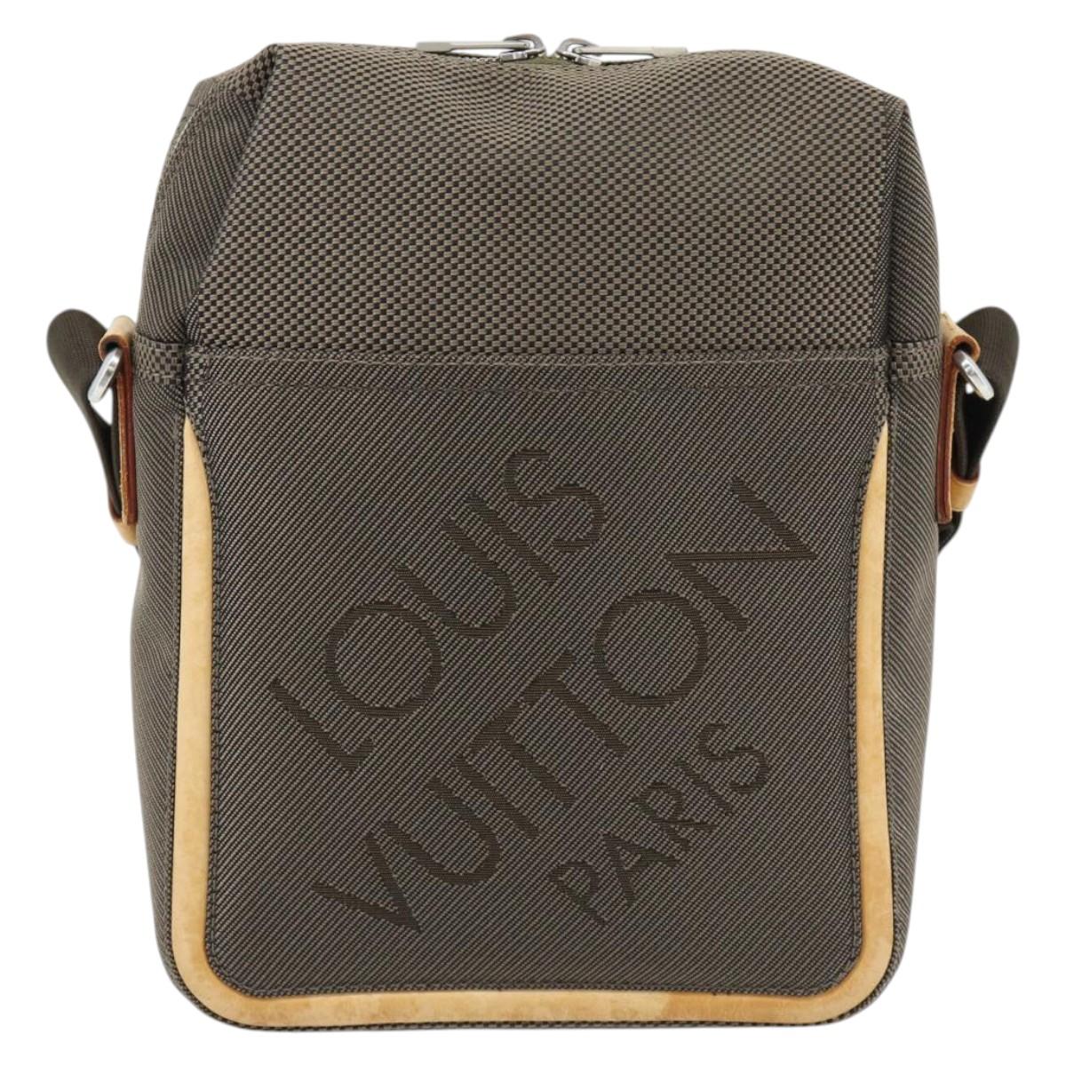 LOUIS VUITTON Damier Geant Sitadan NM Shoulder Bag Brown Tail M93224 Auth 165297