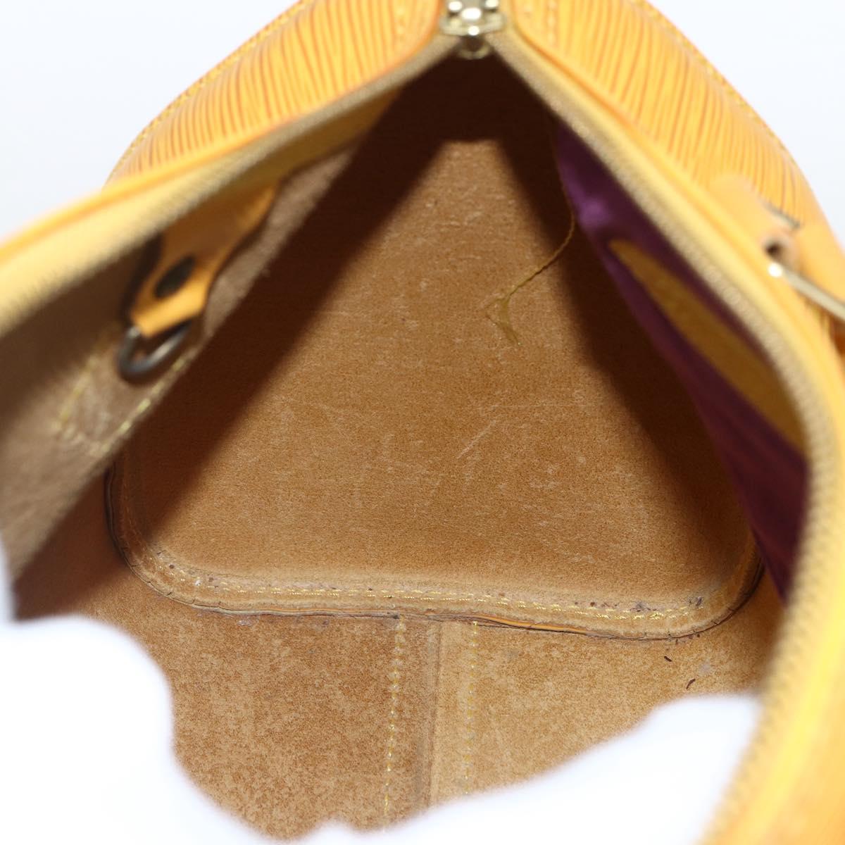 LOUIS VUITTON Epi Speedy 25 Hand Bag Tassili Yellow M43019 LV Auth 165363V